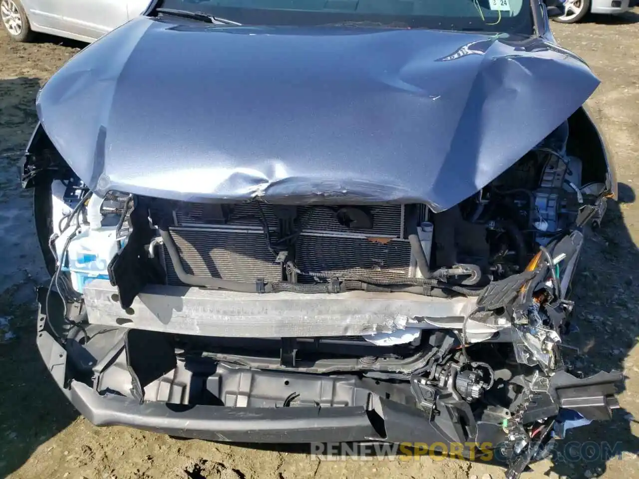 9 Photograph of a damaged car 5TDDGRFH1KS059914 TOYOTA HIGHLANDER 2019