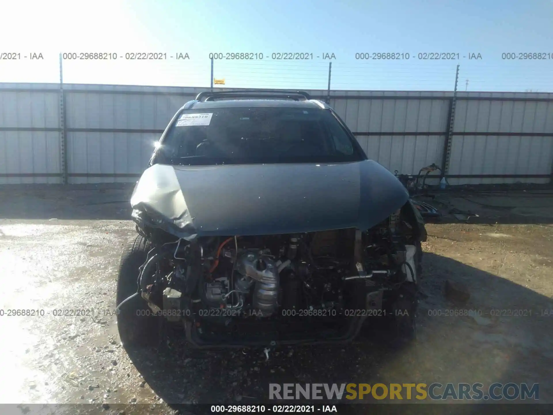 6 Photograph of a damaged car 5TDDGRFH1KS070735 TOYOTA HIGHLANDER 2019