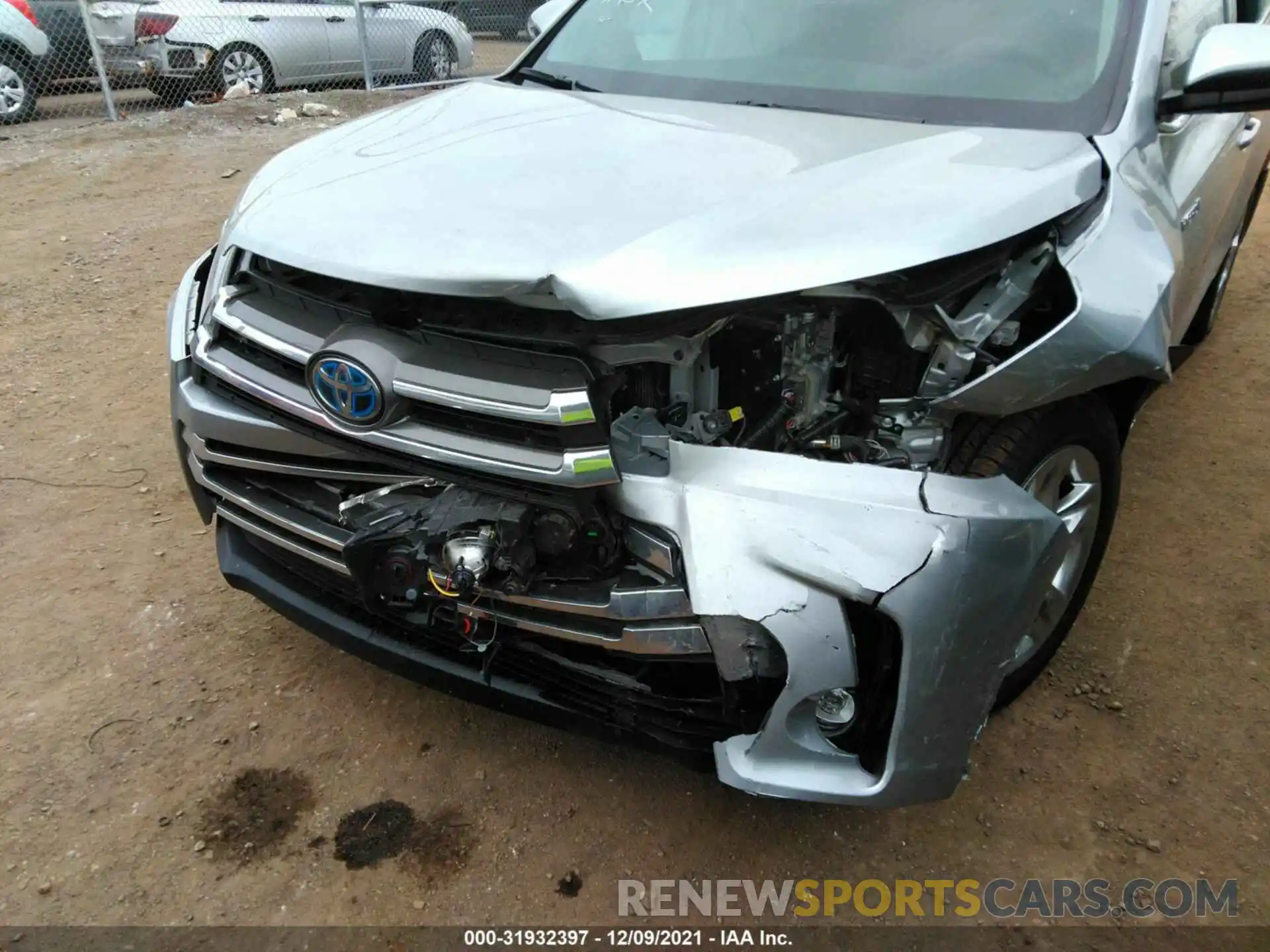 6 Фотография поврежденного автомобиля 5TDDGRFH2KS073255 TOYOTA HIGHLANDER 2019