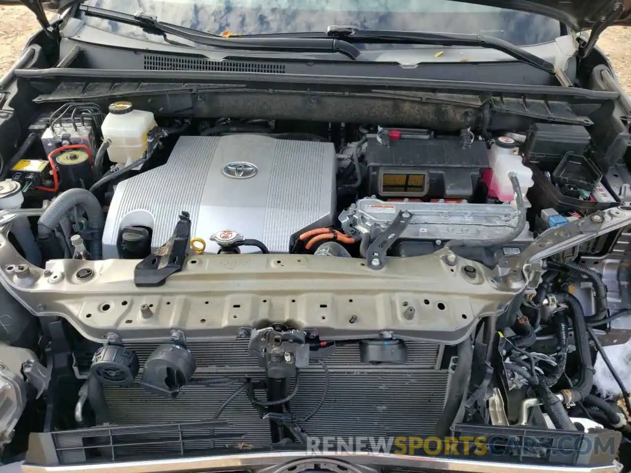 7 Photograph of a damaged car 5TDDGRFH7KS054278 TOYOTA HIGHLANDER 2019