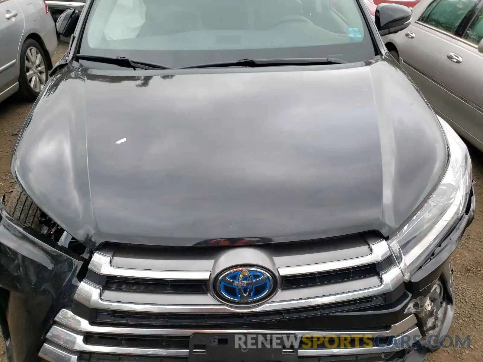 7 Фотография поврежденного автомобиля 5TDDGRFH7KS078550 TOYOTA HIGHLANDER 2019