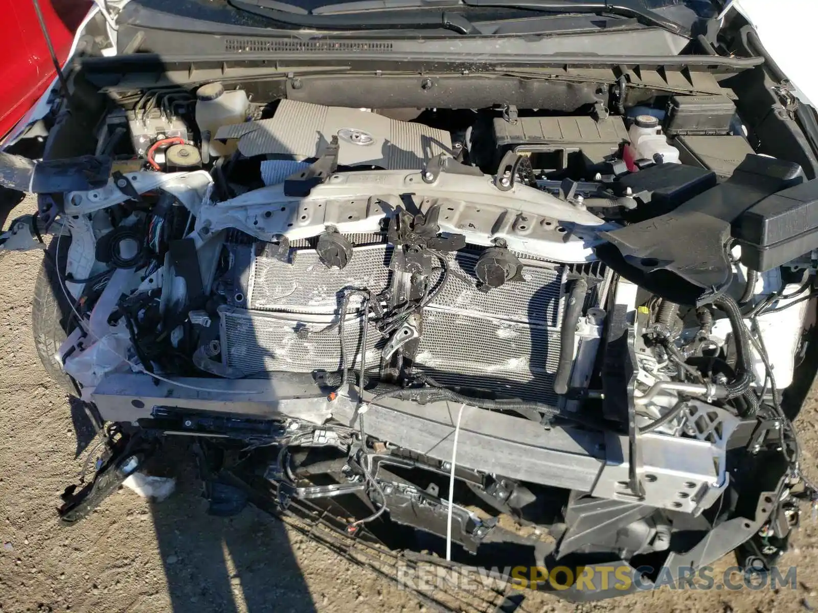 7 Photograph of a damaged car 5TDDGRFH8KS055780 TOYOTA HIGHLANDER 2019