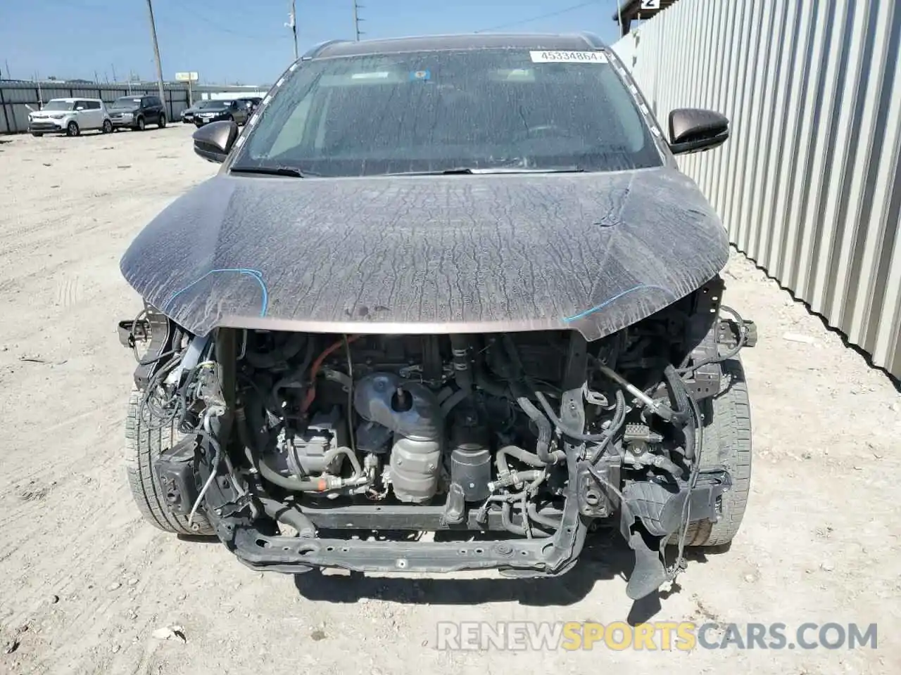 5 Photograph of a damaged car 5TDDGRFHXKS055232 TOYOTA HIGHLANDER 2019