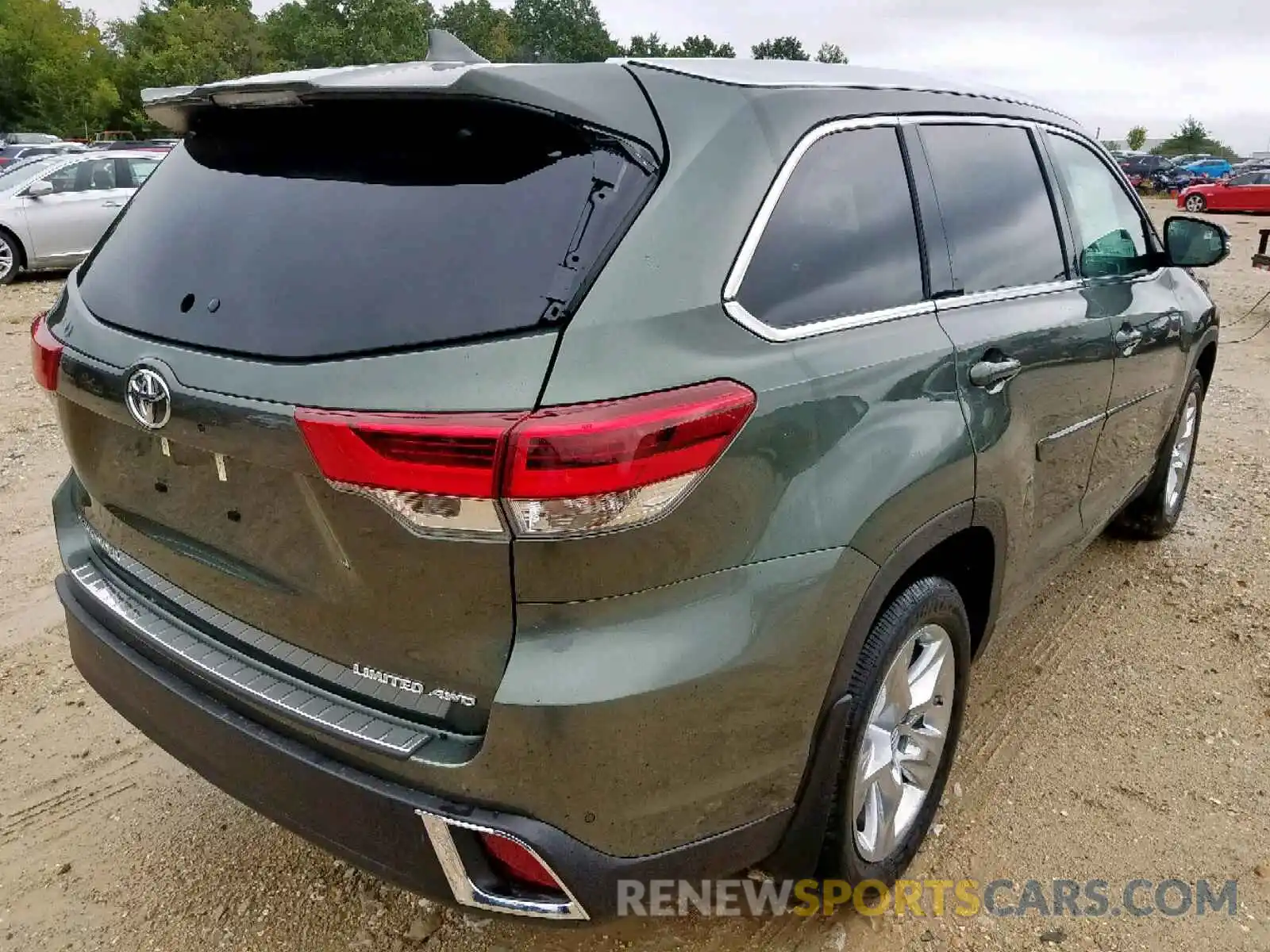 4 Фотография поврежденного автомобиля 5TDDZRFH0KS970830 TOYOTA HIGHLANDER 2019