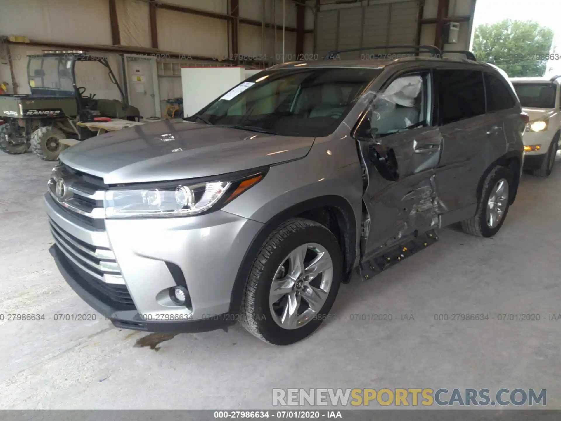 6 Photograph of a damaged car 5TDDZRFH0KS985053 TOYOTA HIGHLANDER 2019