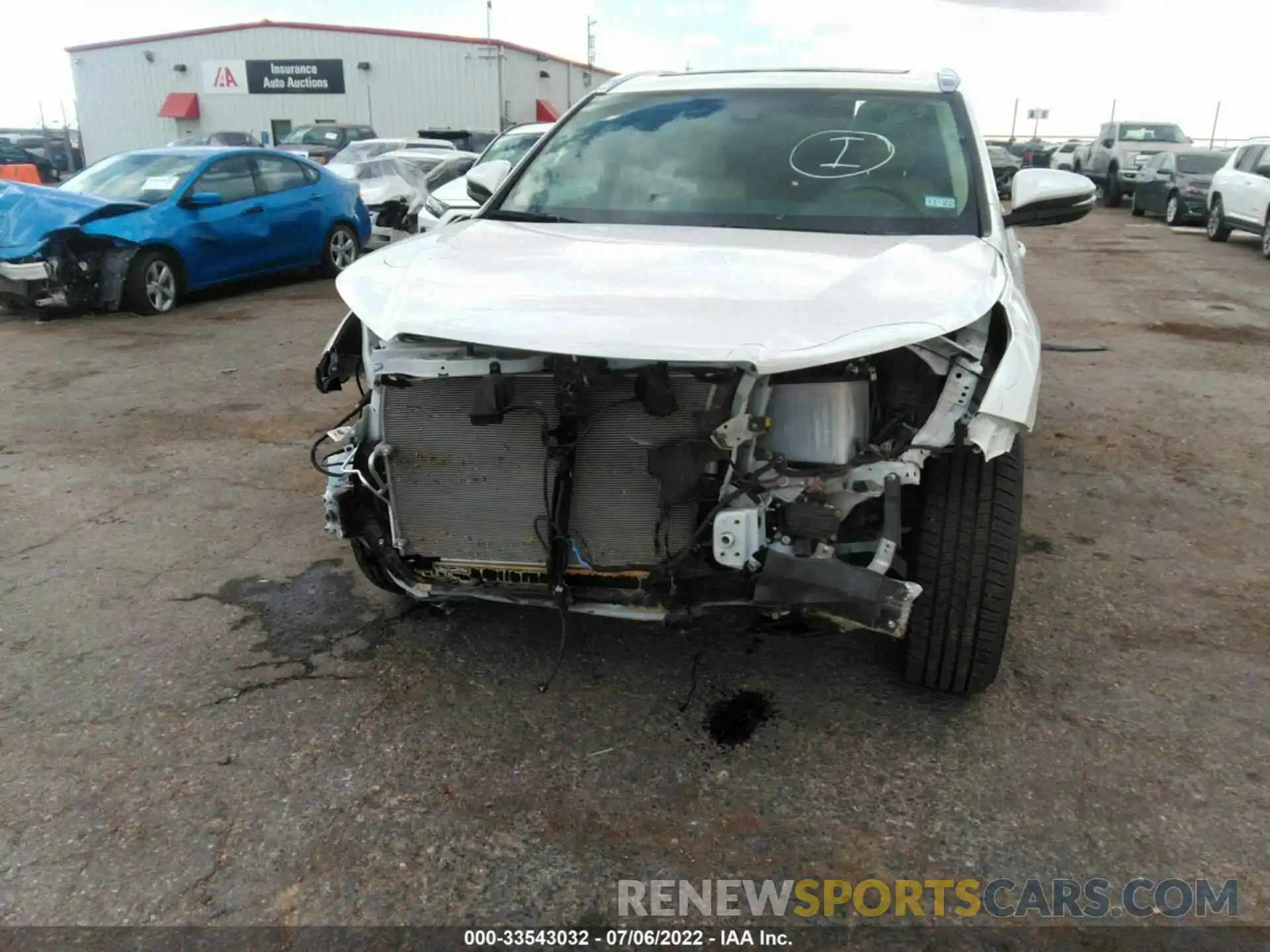 6 Photograph of a damaged car 5TDDZRFH1KS733442 TOYOTA HIGHLANDER 2019