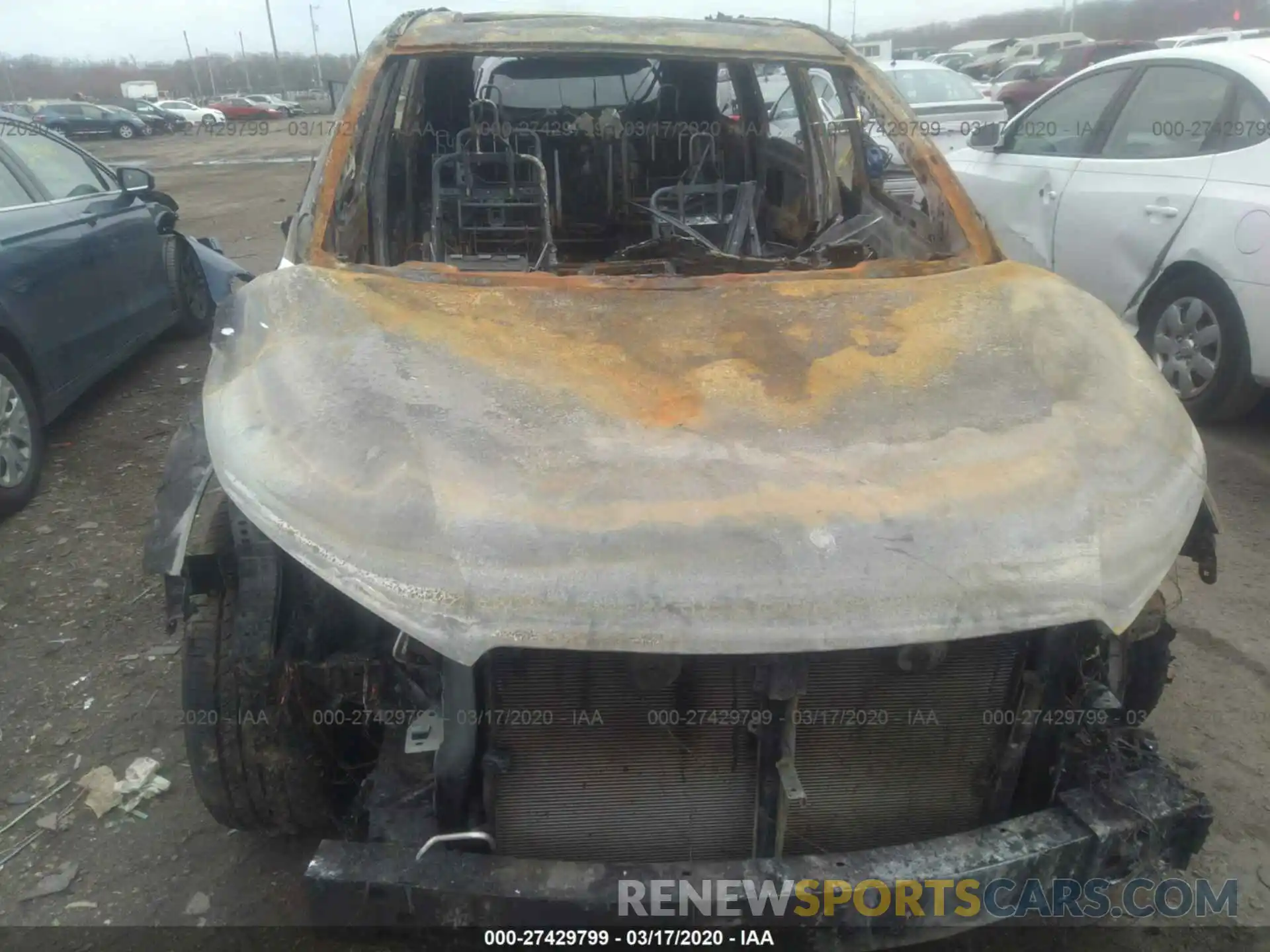 6 Photograph of a damaged car 5TDDZRFH1KS998314 TOYOTA HIGHLANDER 2019