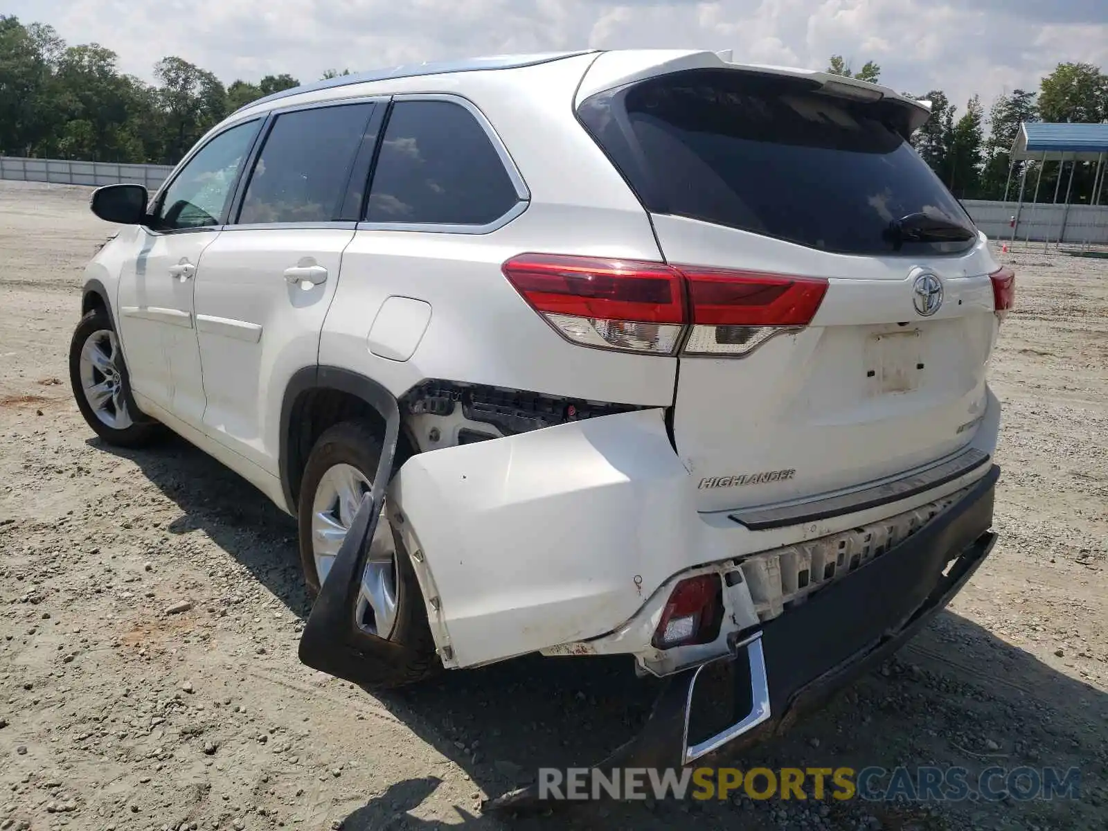 3 Фотография поврежденного автомобиля 5TDDZRFH2KS953298 TOYOTA HIGHLANDER 2019