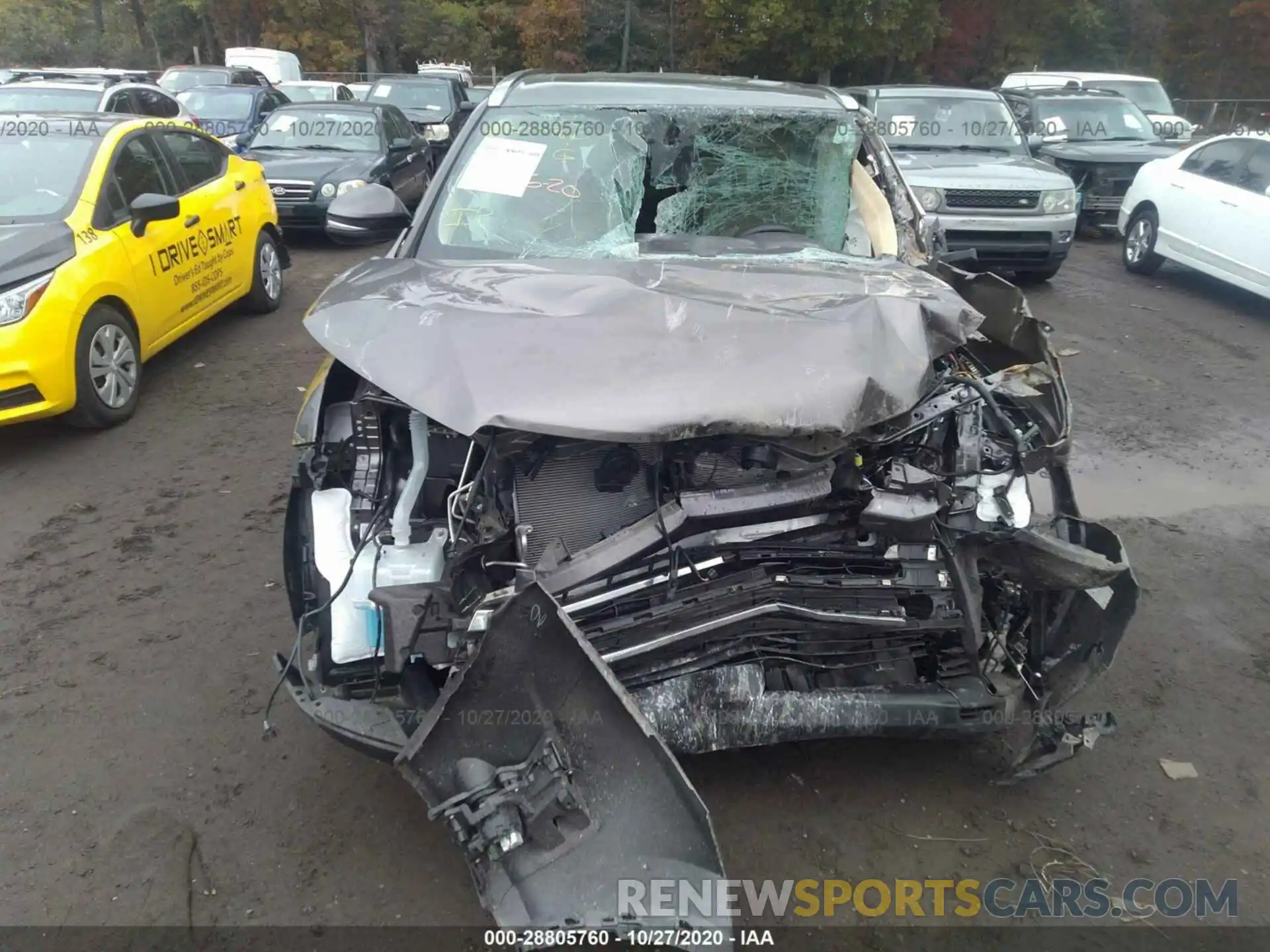 6 Photograph of a damaged car 5TDDZRFH2KS972529 TOYOTA HIGHLANDER 2019