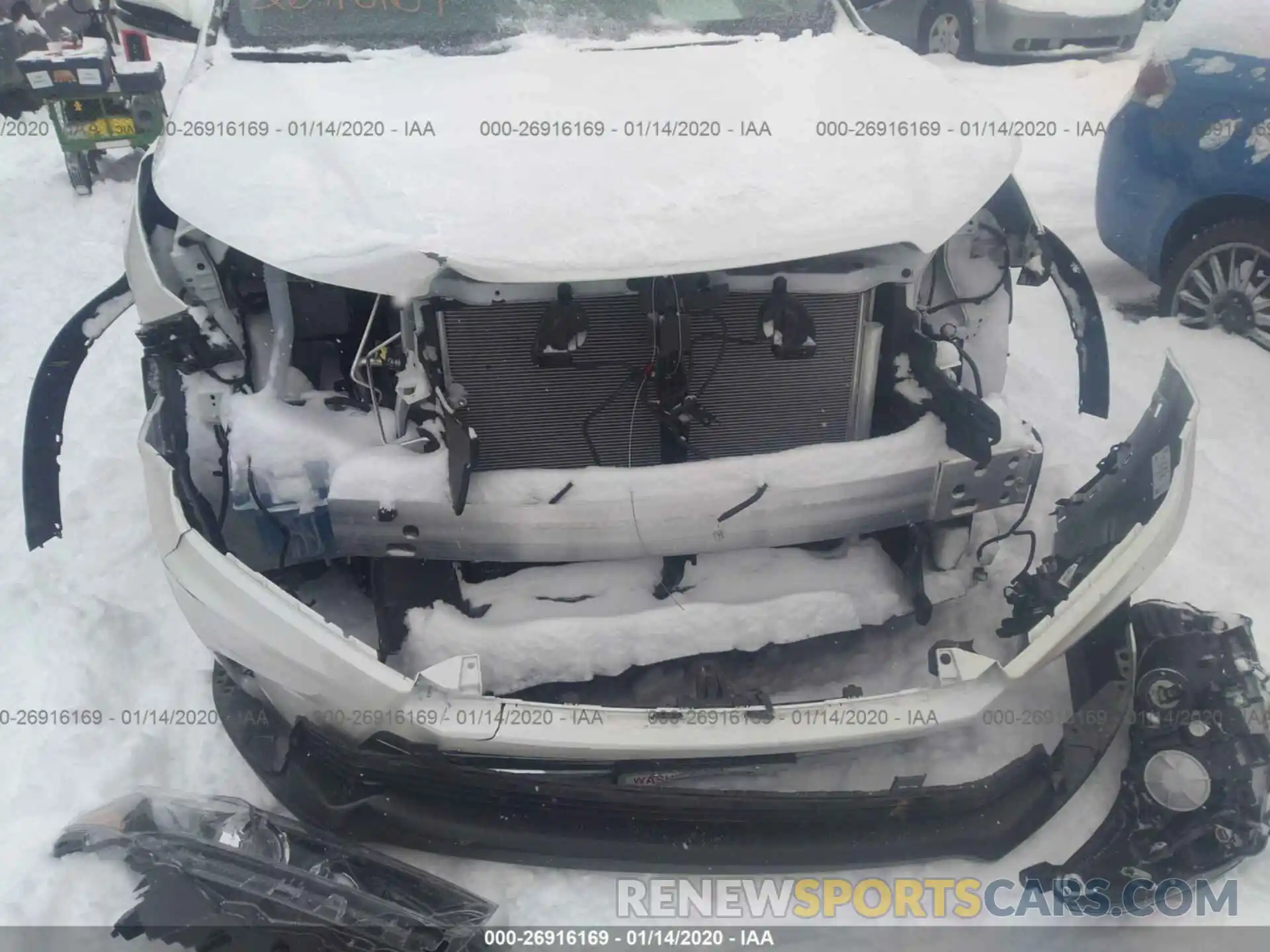 6 Photograph of a damaged car 5TDDZRFH2KS999732 TOYOTA HIGHLANDER 2019