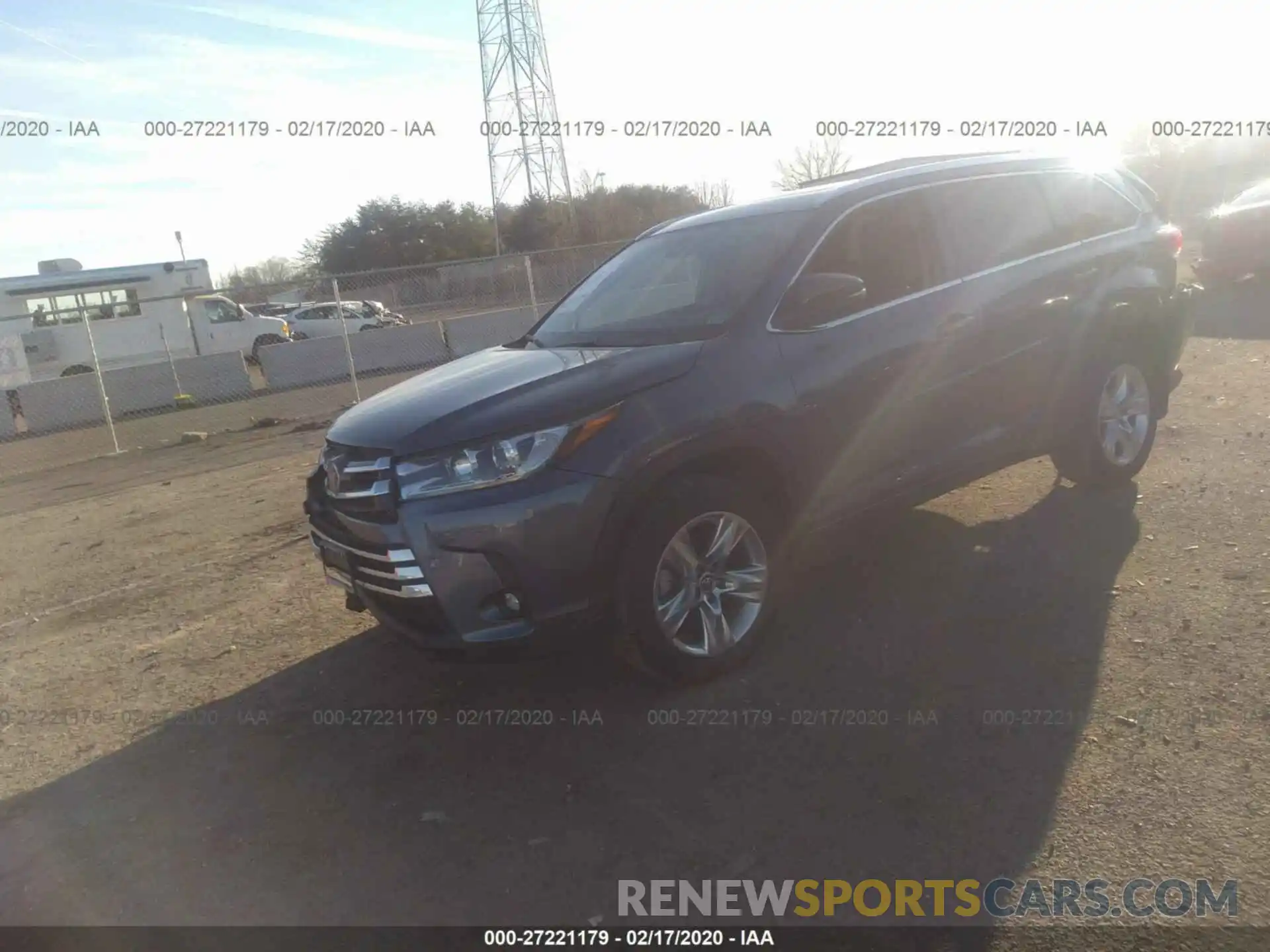 2 Photograph of a damaged car 5TDDZRFH3K2991414 TOYOTA HIGHLANDER 2019