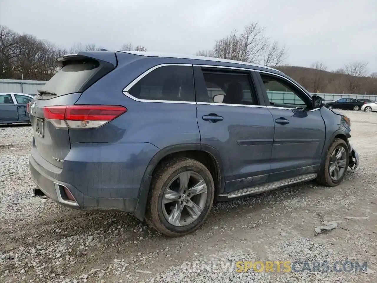 3 Фотография поврежденного автомобиля 5TDDZRFH3KS713001 TOYOTA HIGHLANDER 2019