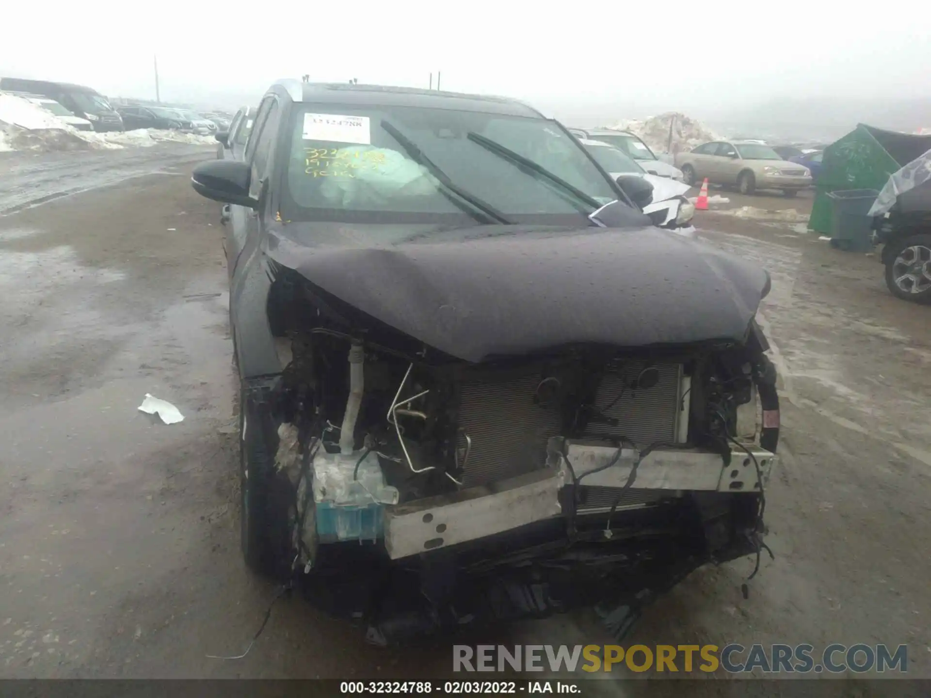 6 Photograph of a damaged car 5TDDZRFH4KS719762 TOYOTA HIGHLANDER 2019