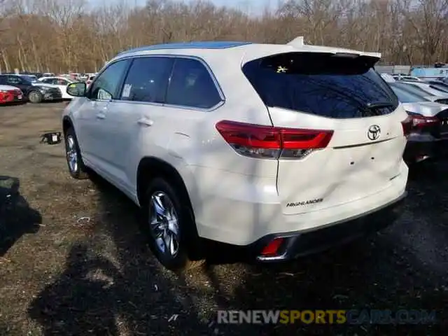 4 Фотография поврежденного автомобиля 5TDDZRFH4KS927589 TOYOTA HIGHLANDER 2019