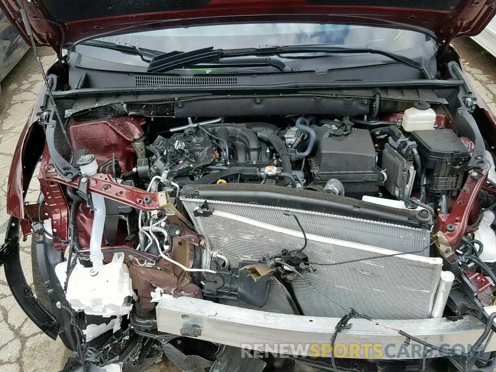 7 Photograph of a damaged car 5TDDZRFH5KS920800 TOYOTA HIGHLANDER 2019