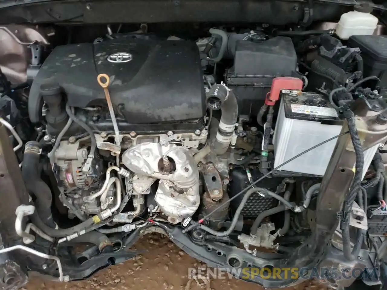 7 Photograph of a damaged car 5TDDZRFH5KS995559 TOYOTA HIGHLANDER 2019