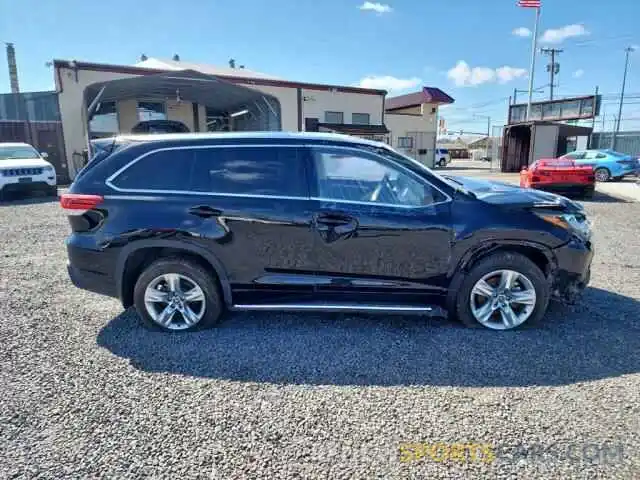 10 Photograph of a damaged car 5TDDZRFH7KS939073 TOYOTA HIGHLANDER 2019