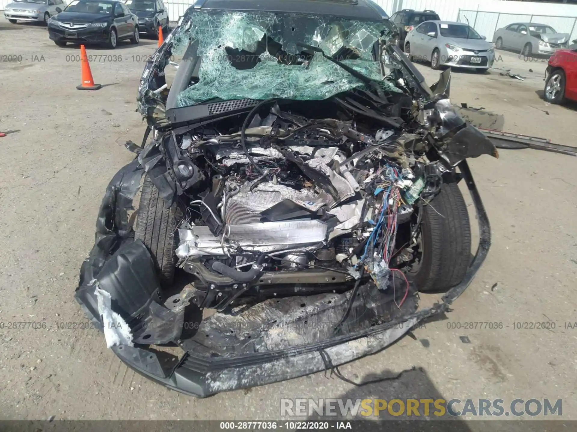 6 Photograph of a damaged car 5TDDZRFH7KS953863 TOYOTA HIGHLANDER 2019