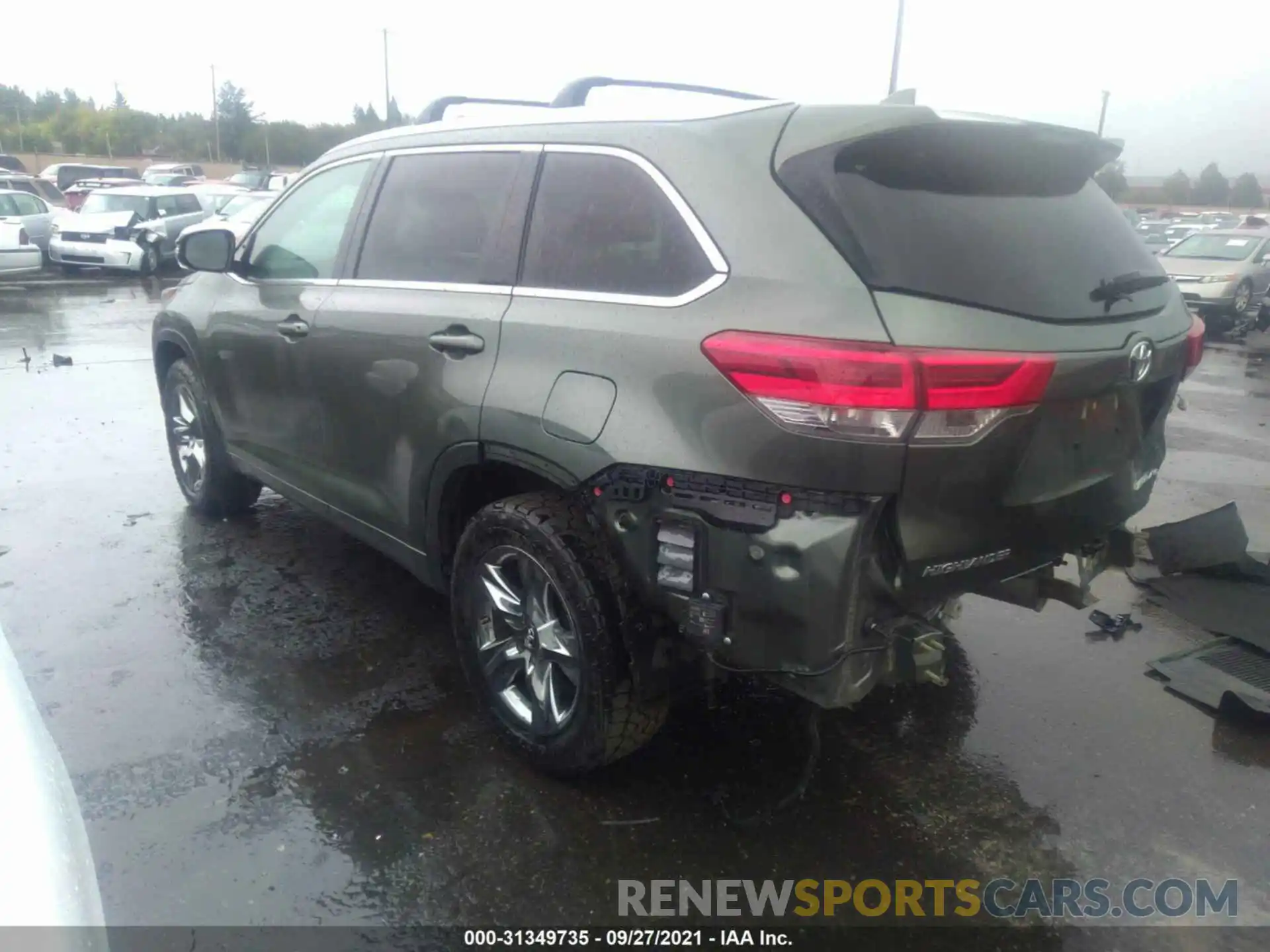 3 Фотография поврежденного автомобиля 5TDDZRFH7KS991643 TOYOTA HIGHLANDER 2019