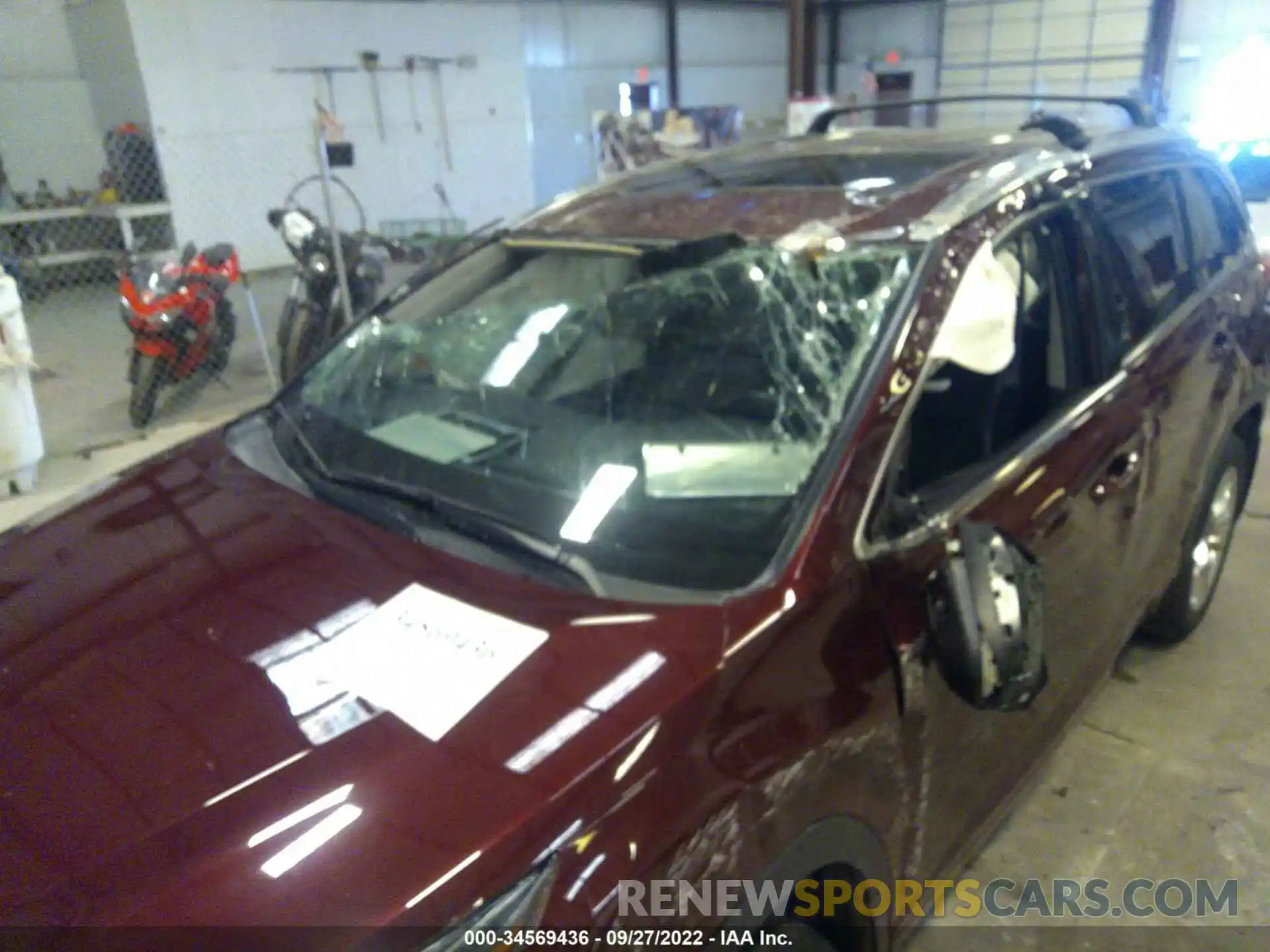 6 Photograph of a damaged car 5TDDZRFH8KS709333 TOYOTA HIGHLANDER 2019