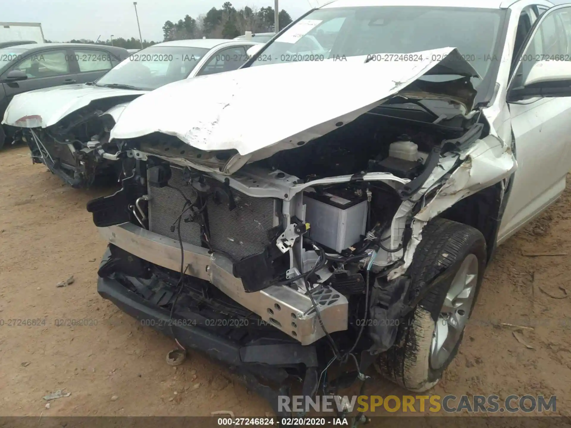 6 Photograph of a damaged car 5TDDZRFH8KS987701 TOYOTA HIGHLANDER 2019