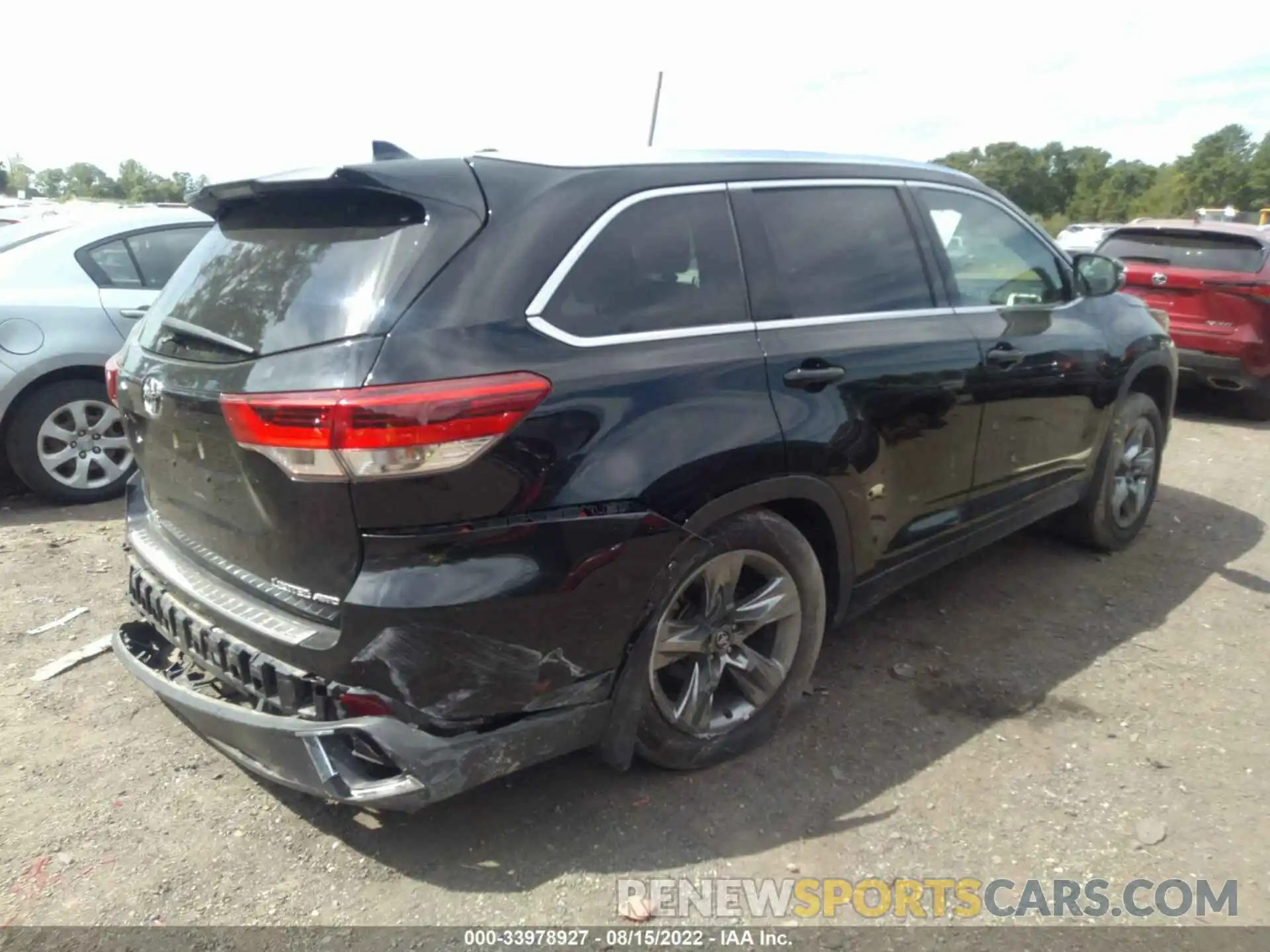 4 Фотография поврежденного автомобиля 5TDDZRFH8KS998875 TOYOTA HIGHLANDER 2019