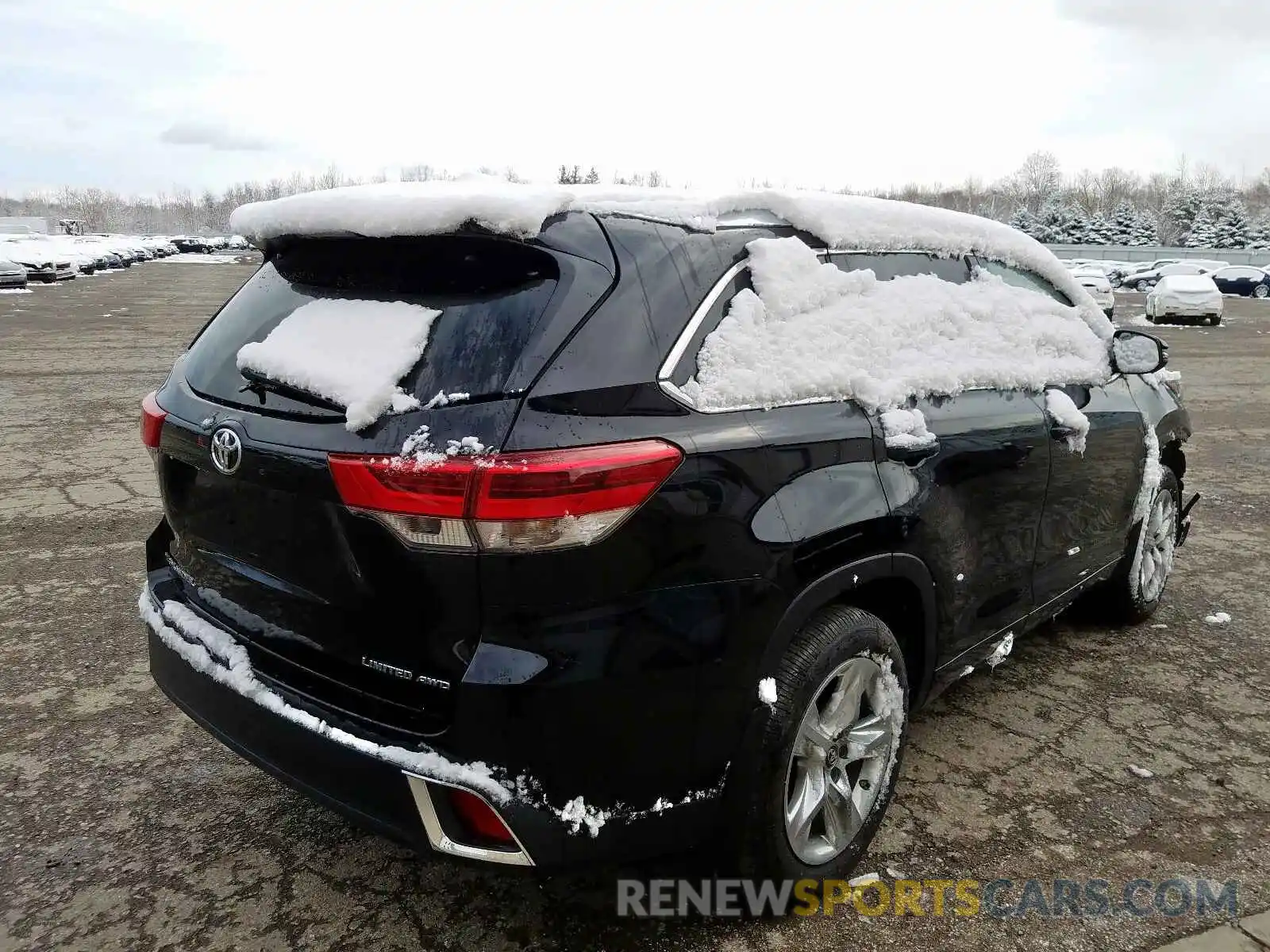 4 Фотография поврежденного автомобиля 5TDDZRFH9KS916202 TOYOTA HIGHLANDER 2019