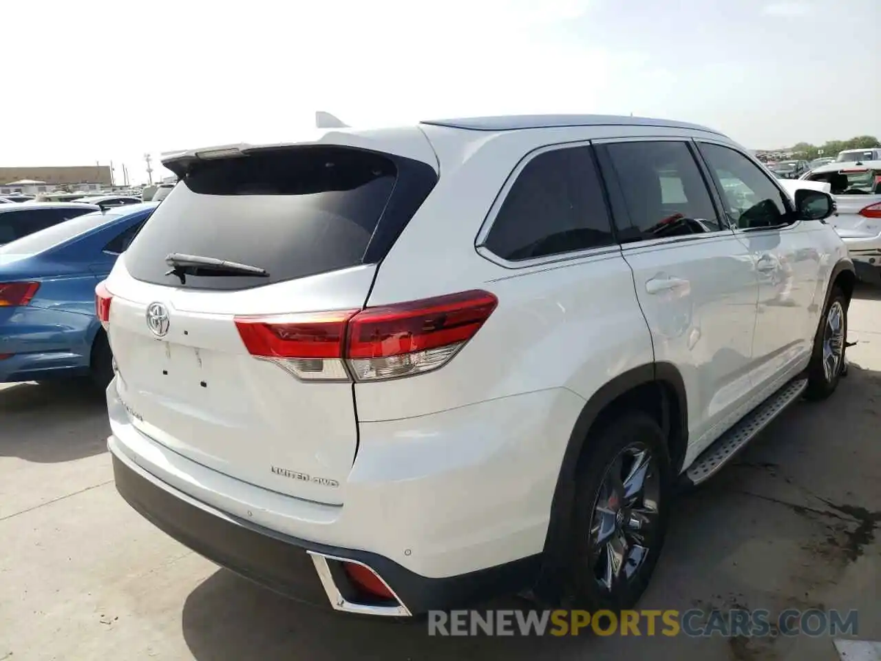 4 Фотография поврежденного автомобиля 5TDDZRFH9KS955775 TOYOTA HIGHLANDER 2019