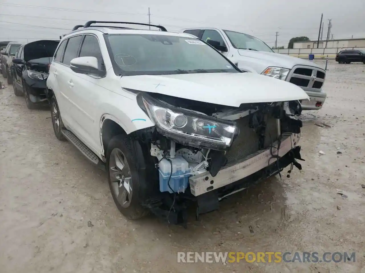 1 Фотография поврежденного автомобиля 5TDDZRFH9KS956263 TOYOTA HIGHLANDER 2019