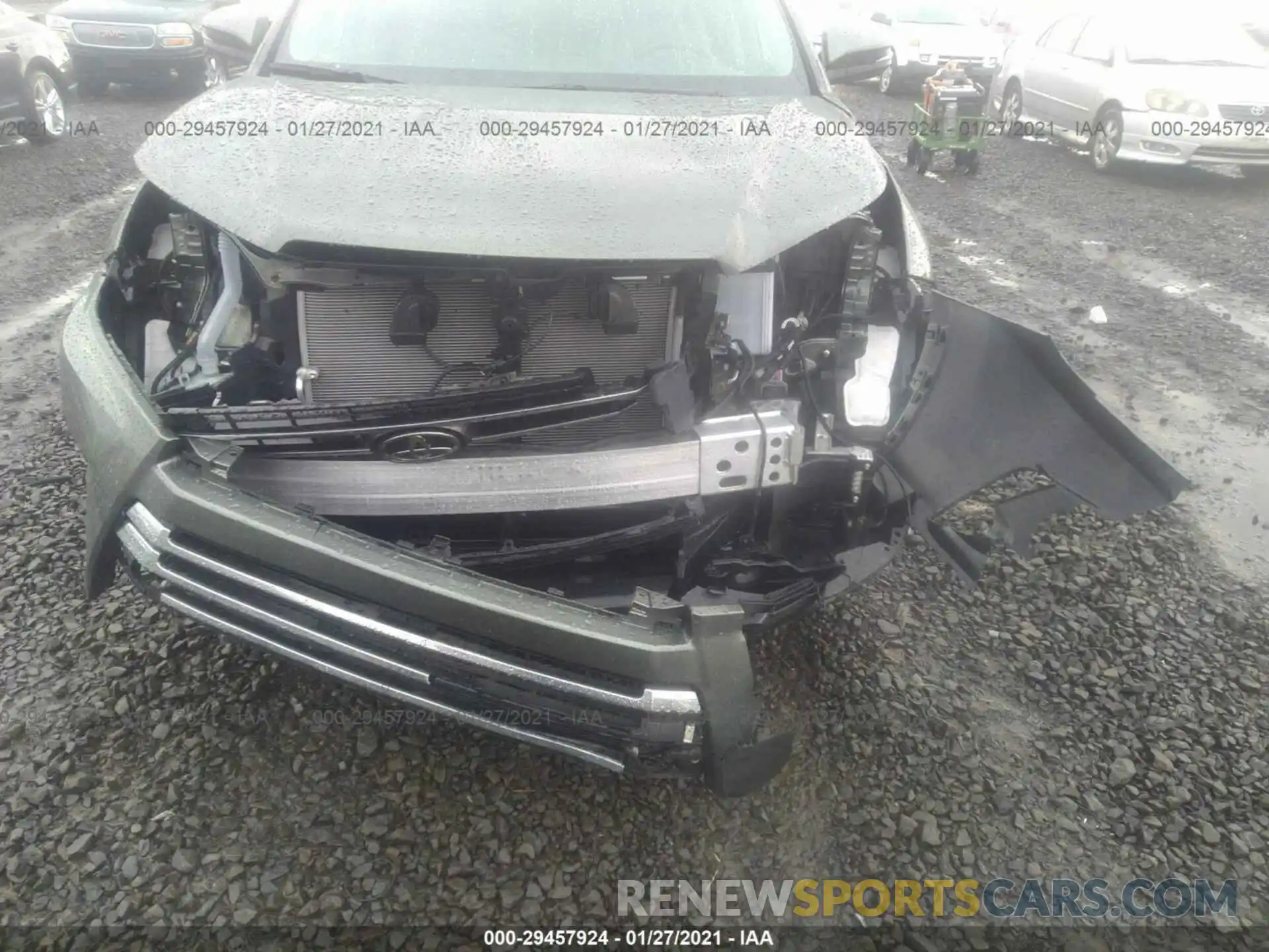 6 Photograph of a damaged car 5TDDZRFHXKS710287 TOYOTA HIGHLANDER 2019