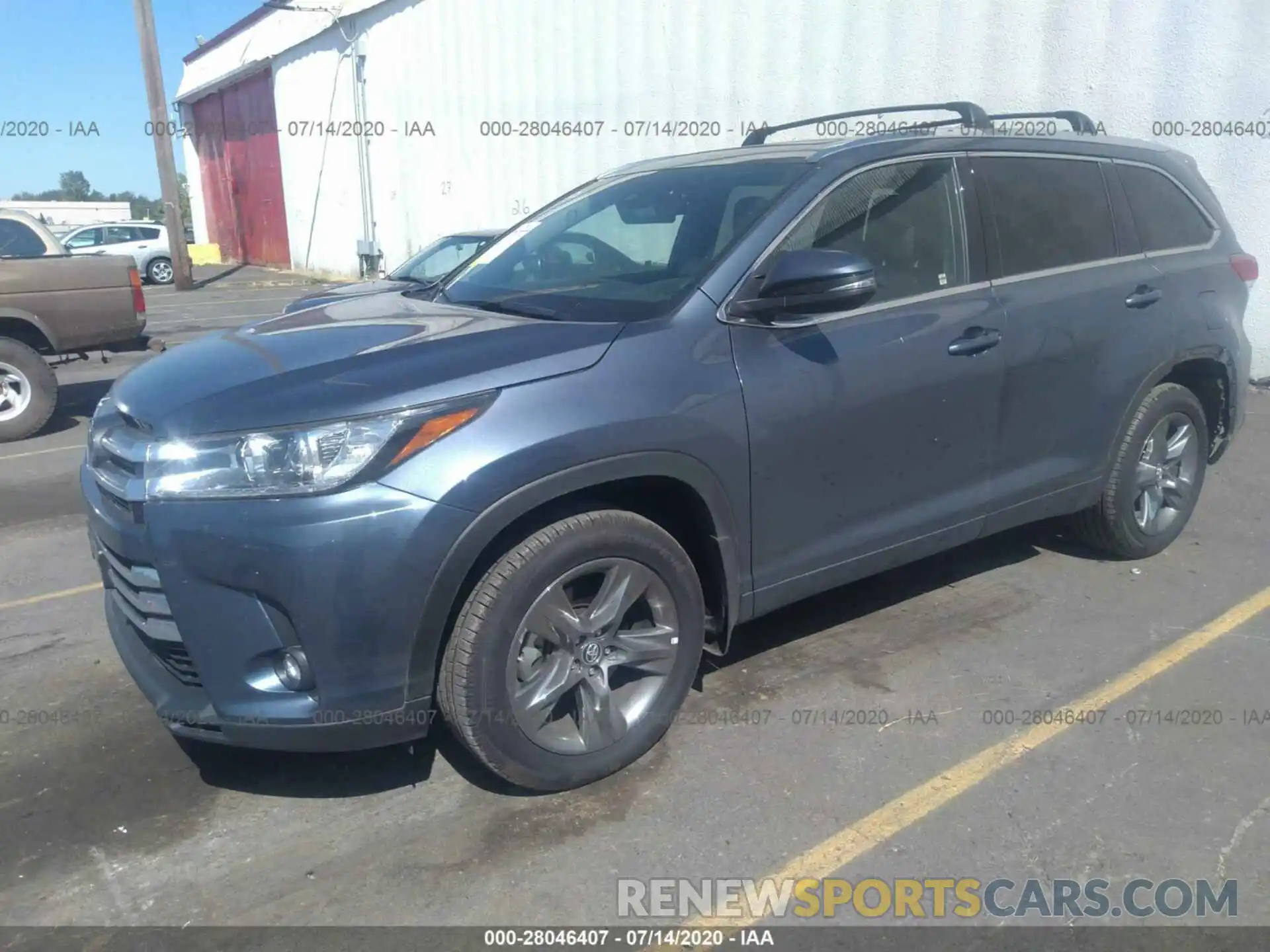 2 Фотография поврежденного автомобиля 5TDDZRFHXKS712511 TOYOTA HIGHLANDER 2019