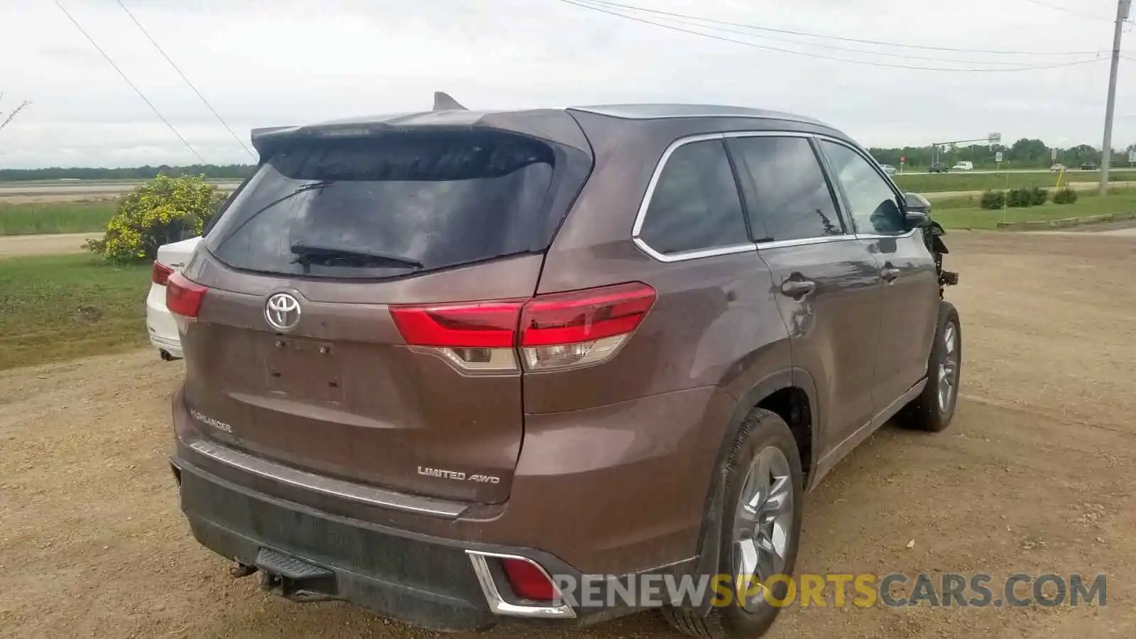 6 Photograph of a damaged car 5TDDZRFHXKS941822 TOYOTA HIGHLANDER 2019