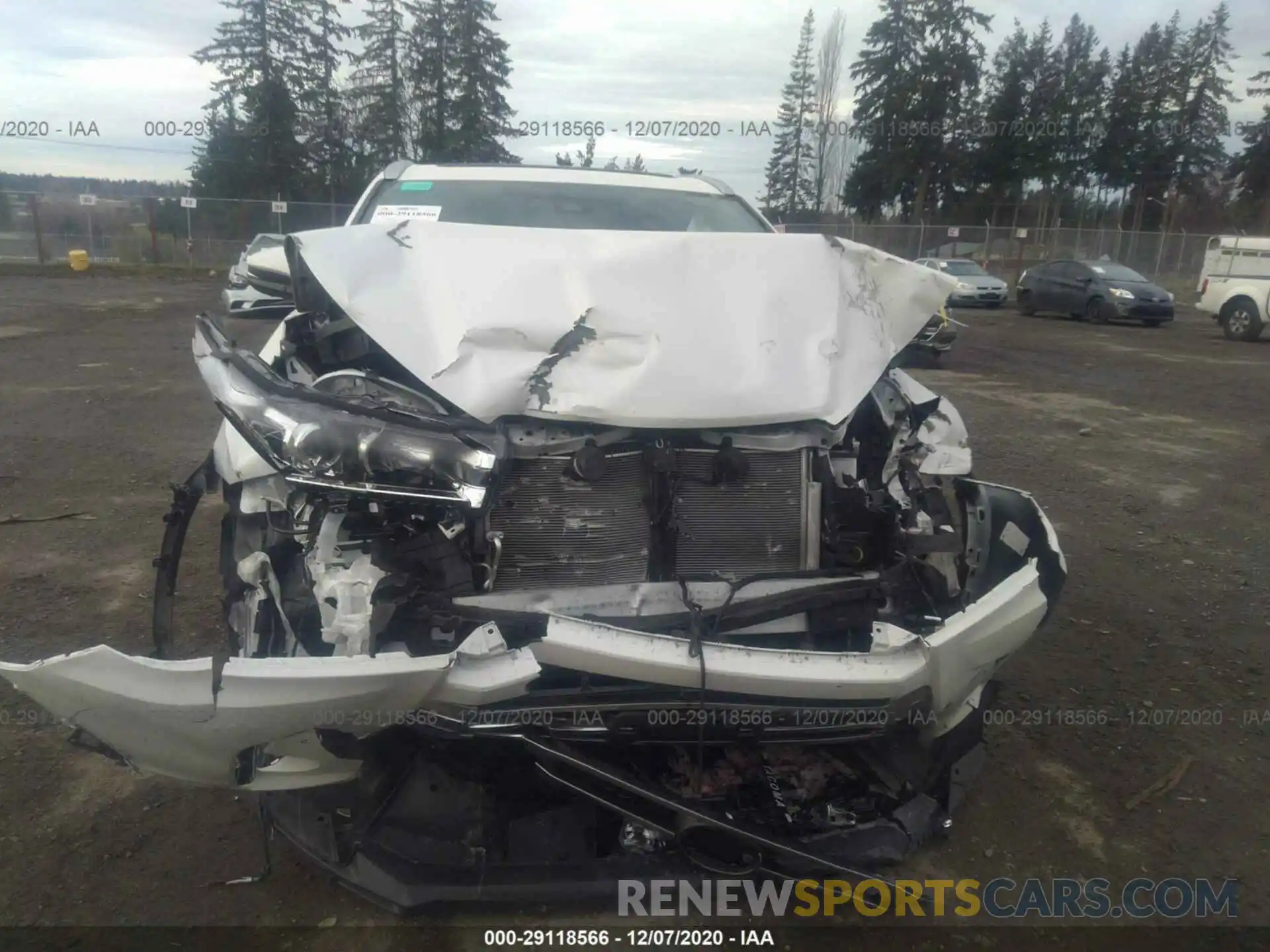 6 Photograph of a damaged car 5TDDZRFHXKS942971 TOYOTA HIGHLANDER 2019