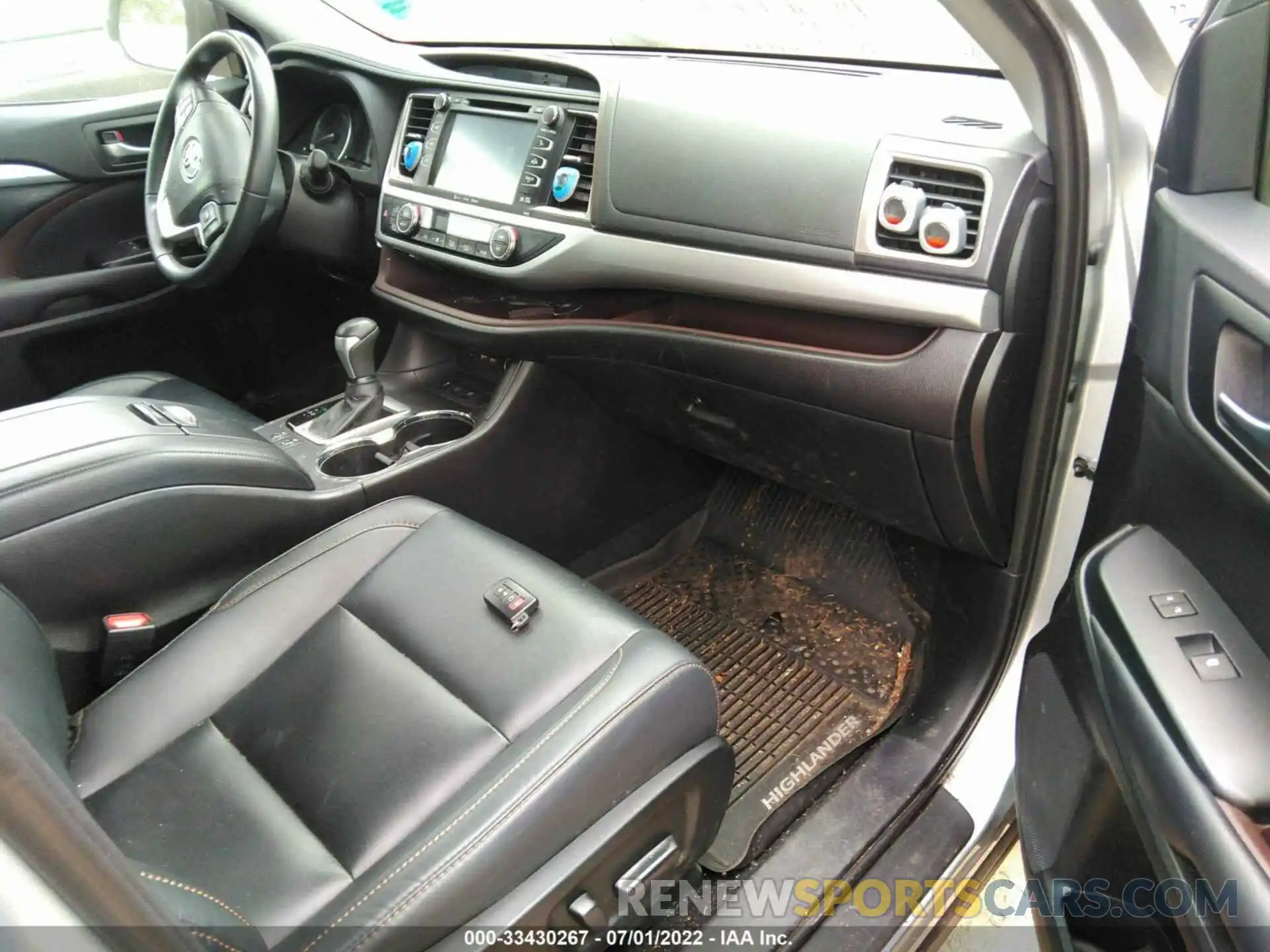 5 Фотография поврежденного автомобиля 5TDJGRFH2KS063408 TOYOTA HIGHLANDER 2019