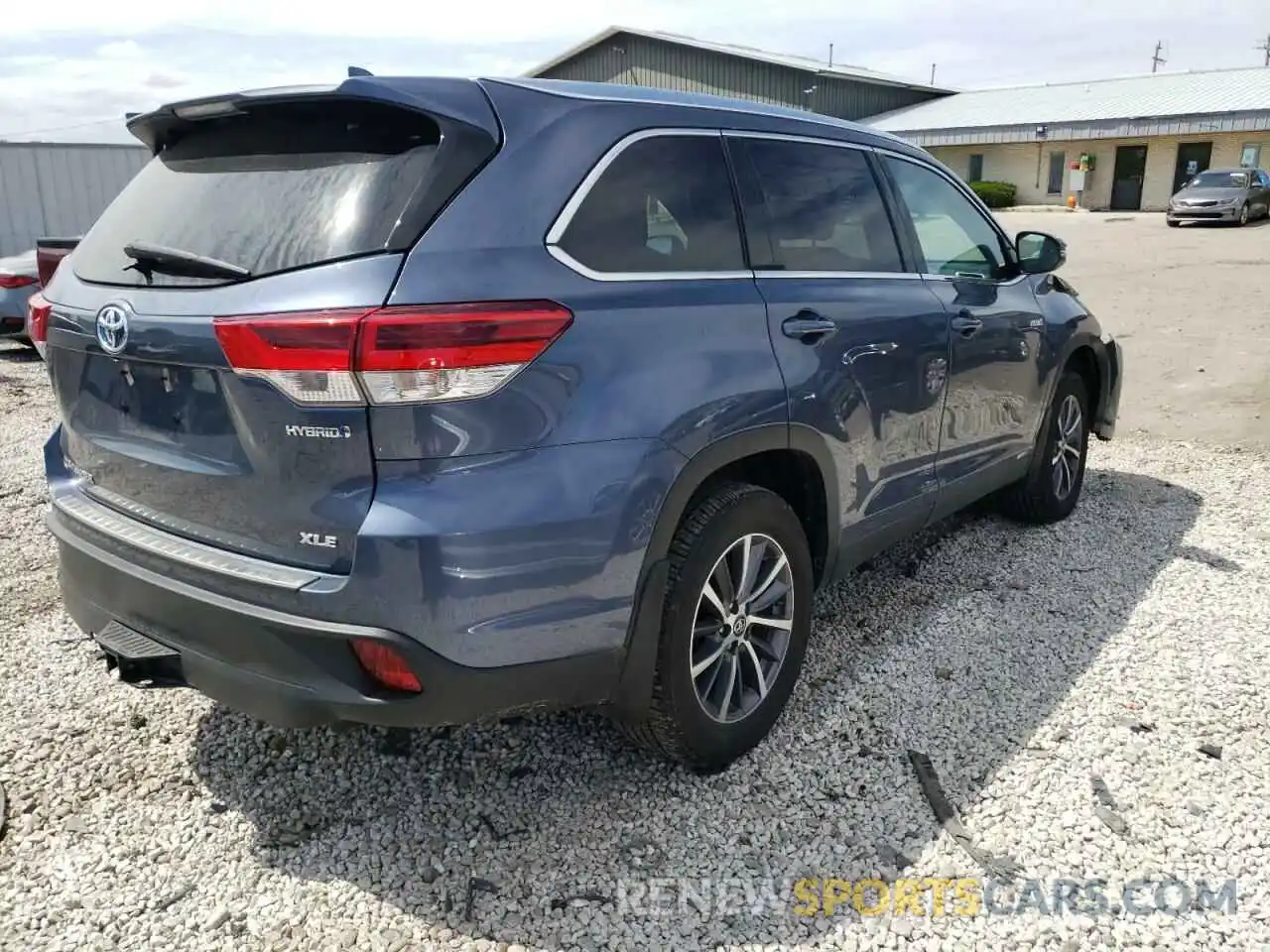 4 Фотография поврежденного автомобиля 5TDJGRFH4KS052815 TOYOTA HIGHLANDER 2019