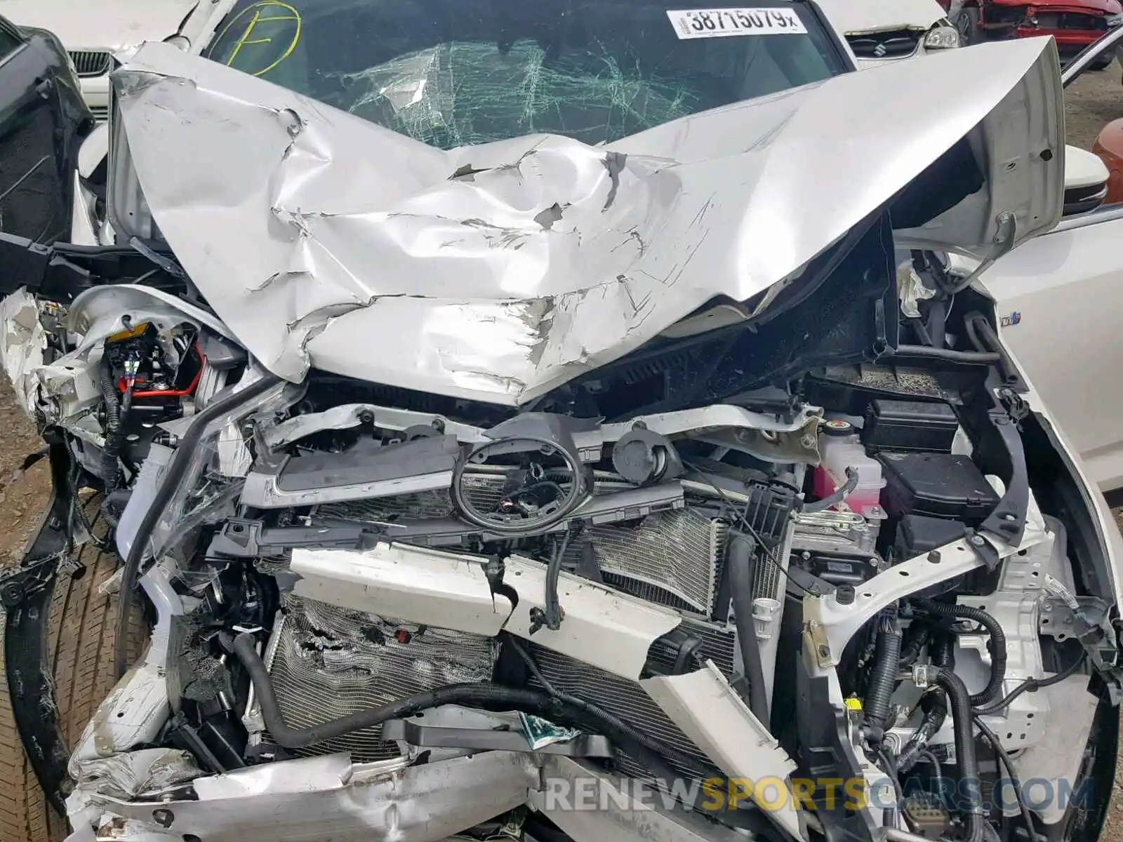 7 Photograph of a damaged car 5TDJGRFH4KS054757 TOYOTA HIGHLANDER 2019