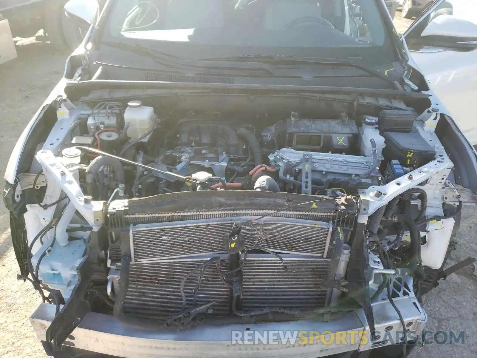 7 Photograph of a damaged car 5TDJGRFH4KS063426 TOYOTA HIGHLANDER 2019