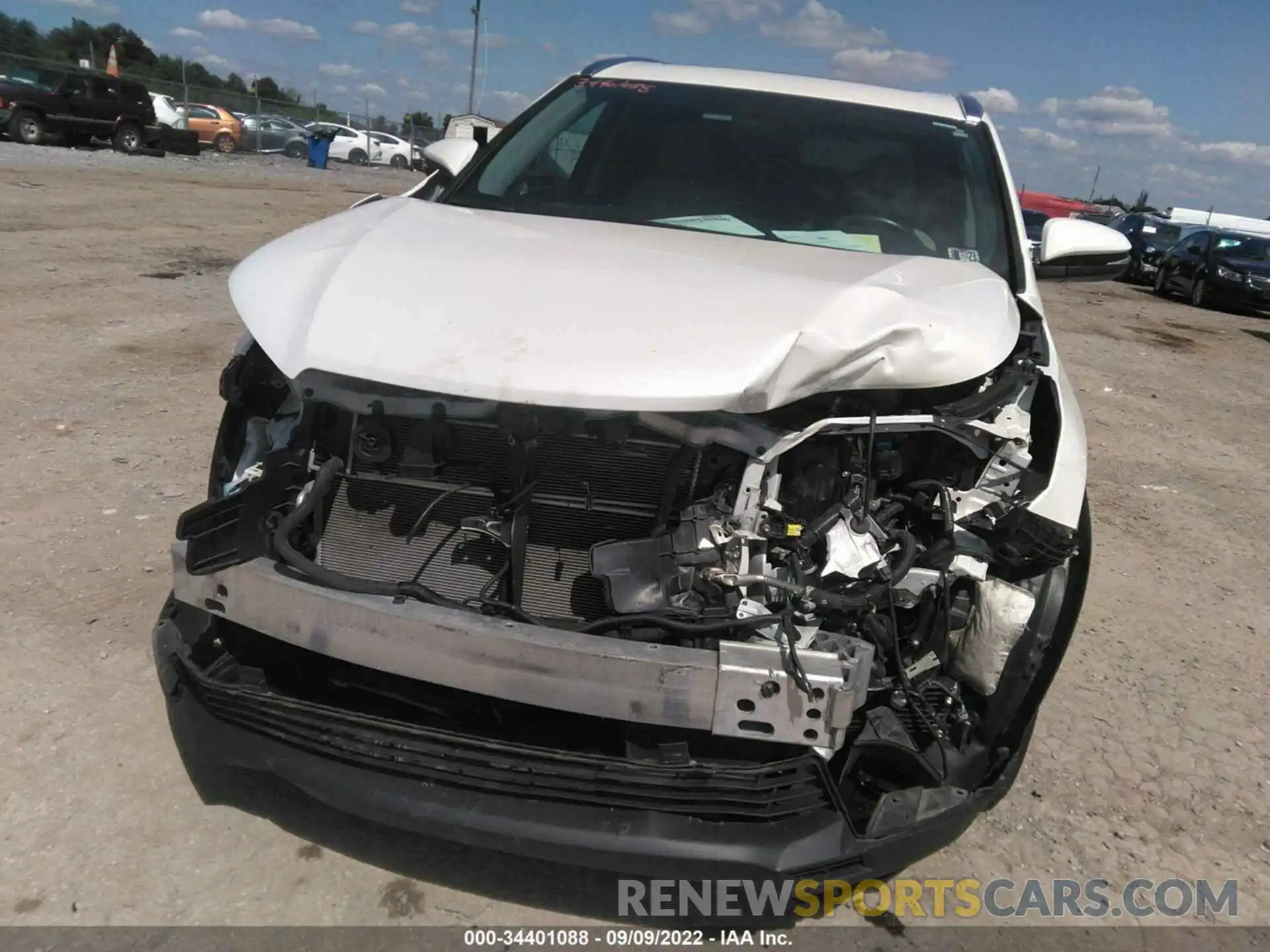 6 Photograph of a damaged car 5TDJGRFH4KS073339 TOYOTA HIGHLANDER 2019