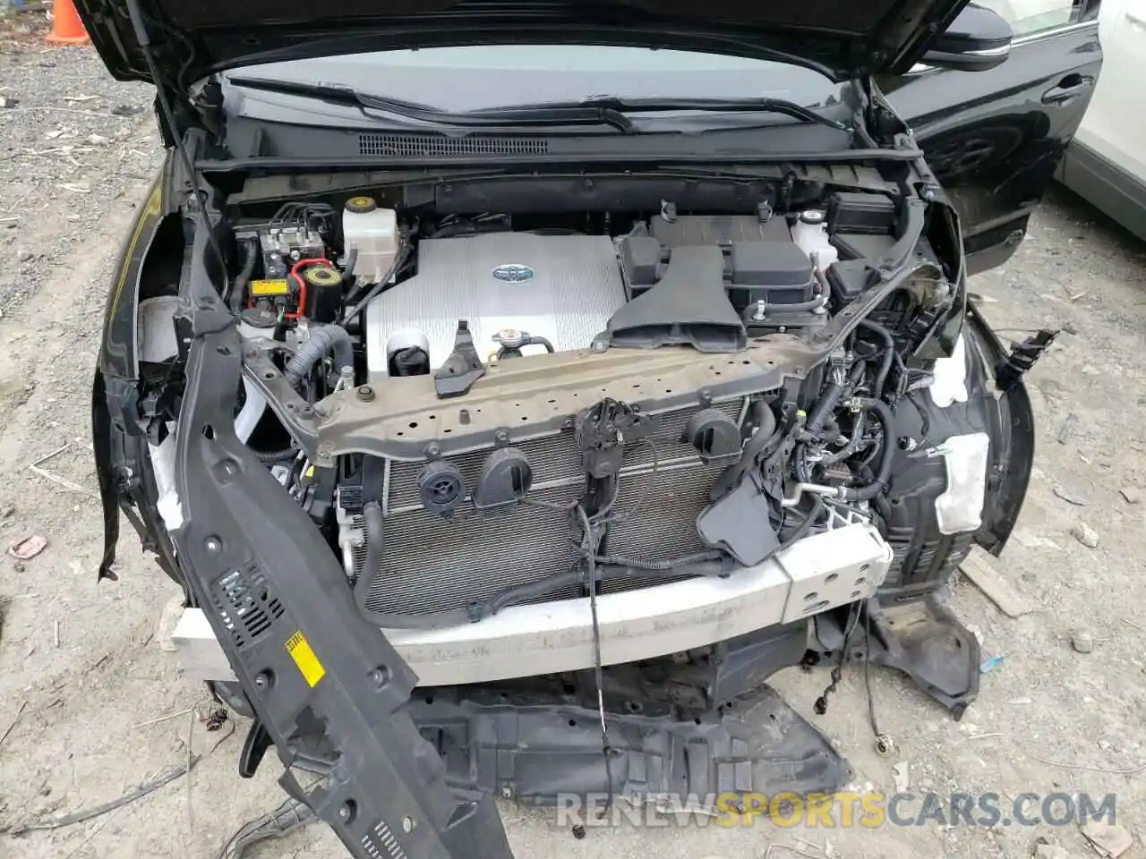 7 Photograph of a damaged car 5TDJGRFH5KS065136 TOYOTA HIGHLANDER 2019