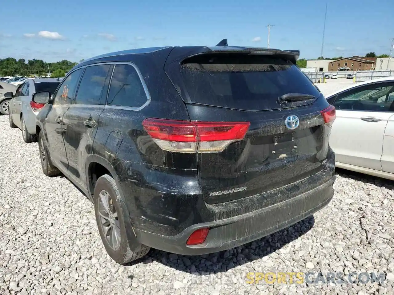 3 Фотография поврежденного автомобиля 5TDJGRFH6KS064349 TOYOTA HIGHLANDER 2019