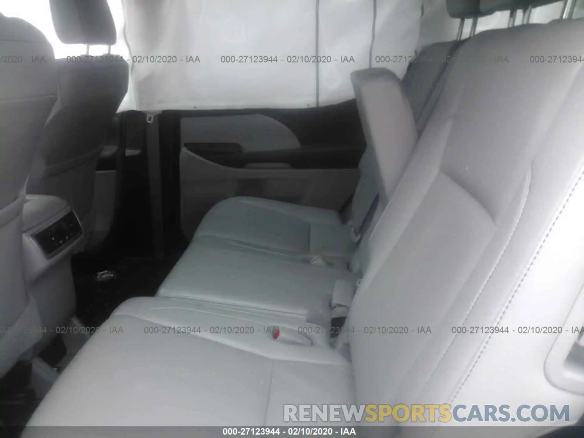 8 Фотография поврежденного автомобиля 5TDJGRFH8KS058097 TOYOTA HIGHLANDER 2019