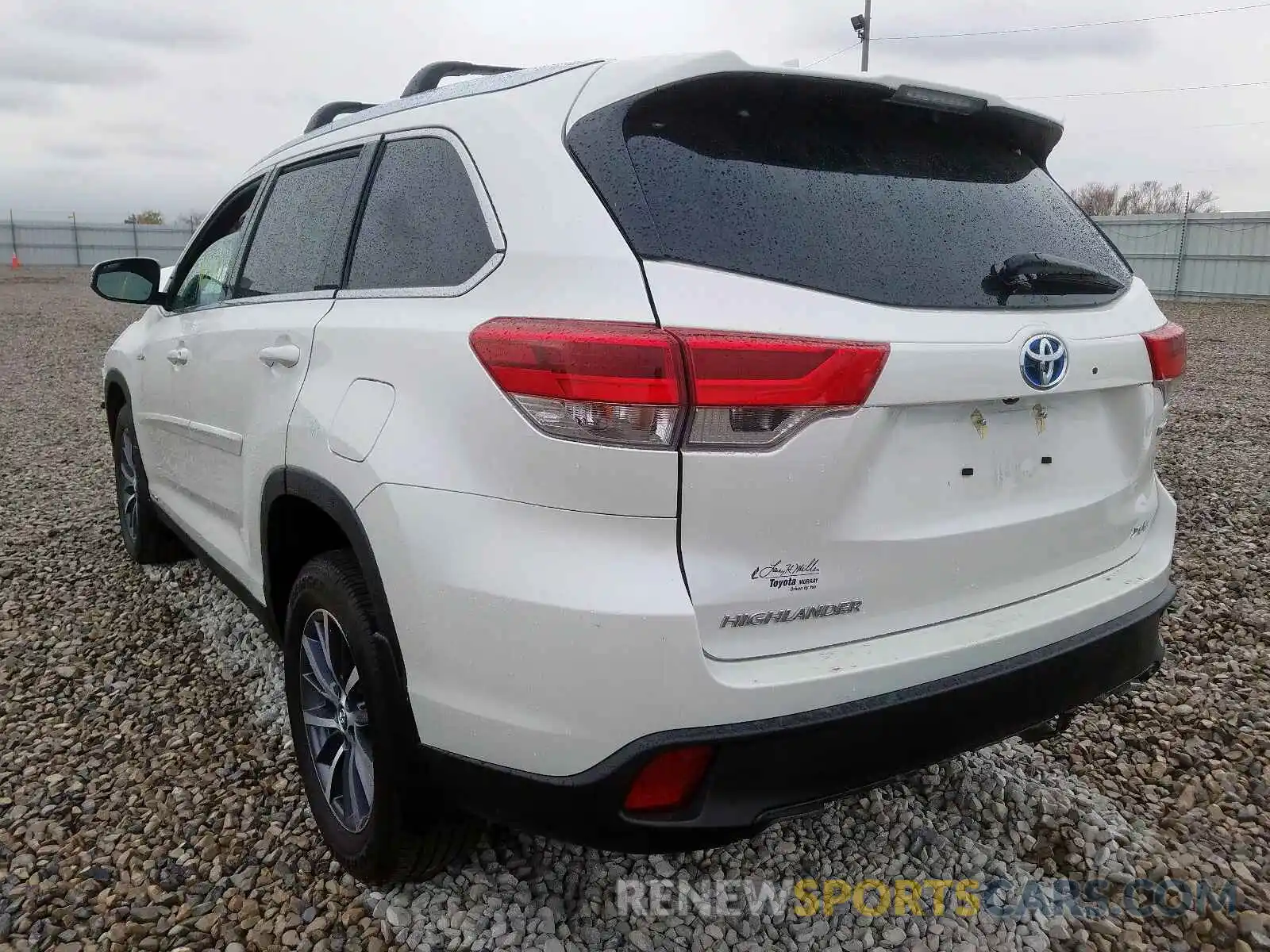 3 Фотография поврежденного автомобиля 5TDJGRFH9KS070548 TOYOTA HIGHLANDER 2019