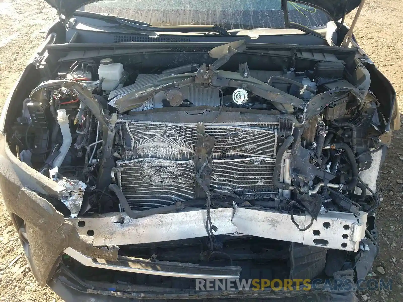 7 Photograph of a damaged car 5TDJGRFHXKS052561 TOYOTA HIGHLANDER 2019