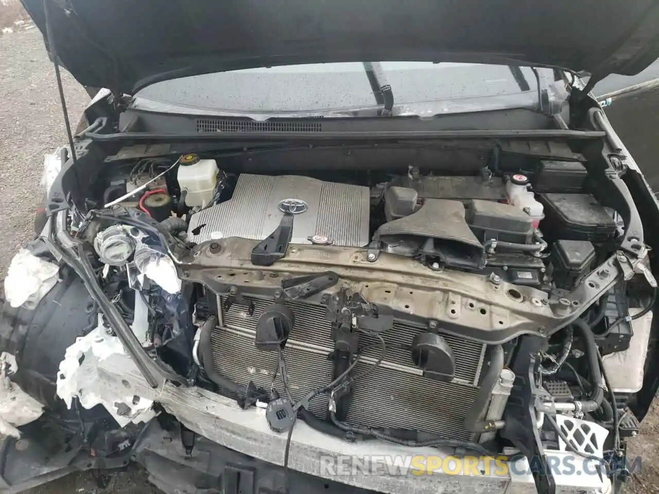 7 Photograph of a damaged car 5TDJGRFHXKS067500 TOYOTA HIGHLANDER 2019