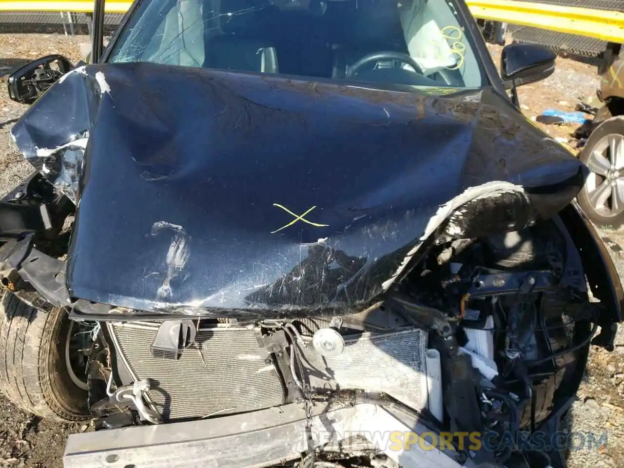 7 Photograph of a damaged car 5TDJZRFH0KS579230 TOYOTA HIGHLANDER 2019