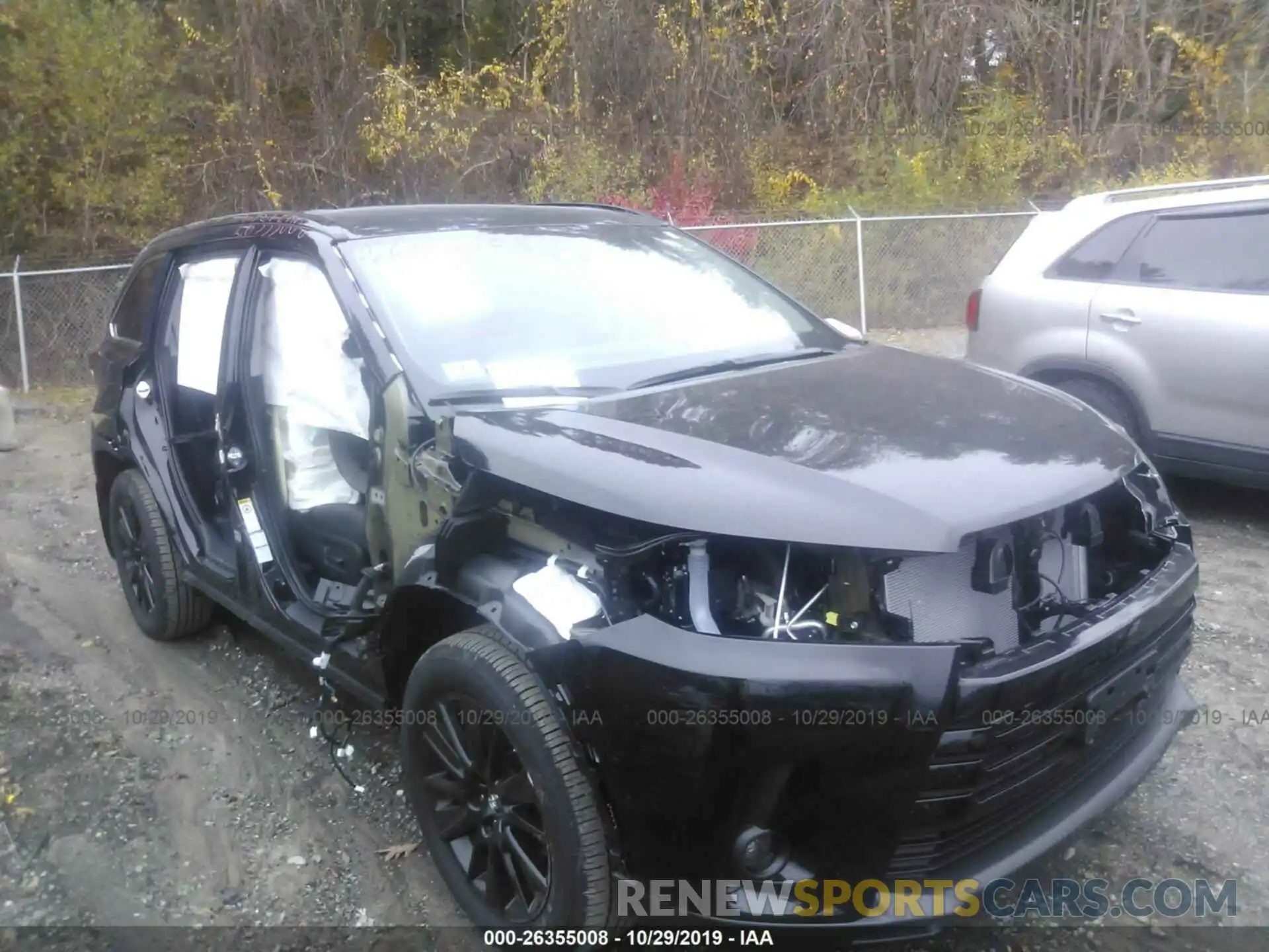 6 Фотография поврежденного автомобиля 5TDJZRFH0KS611920 TOYOTA HIGHLANDER 2019