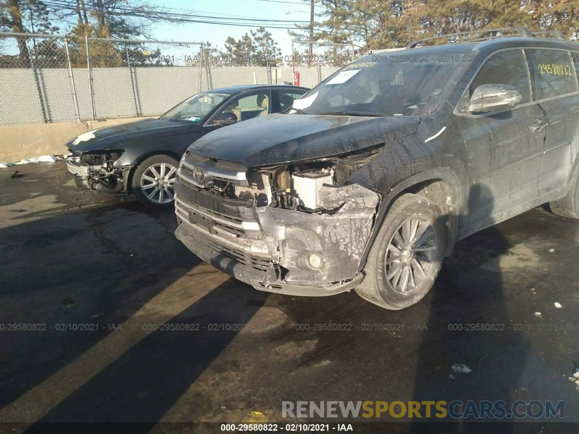 6 Фотография поврежденного автомобиля 5TDJZRFH0KS628278 TOYOTA HIGHLANDER 2019