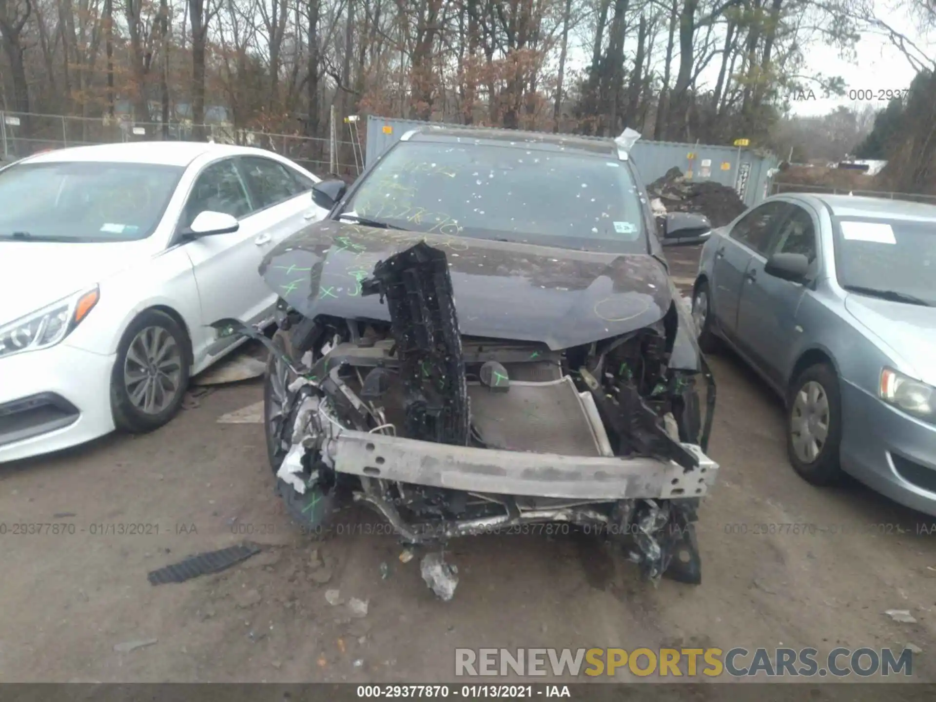 6 Photograph of a damaged car 5TDJZRFH0KS721835 TOYOTA HIGHLANDER 2019