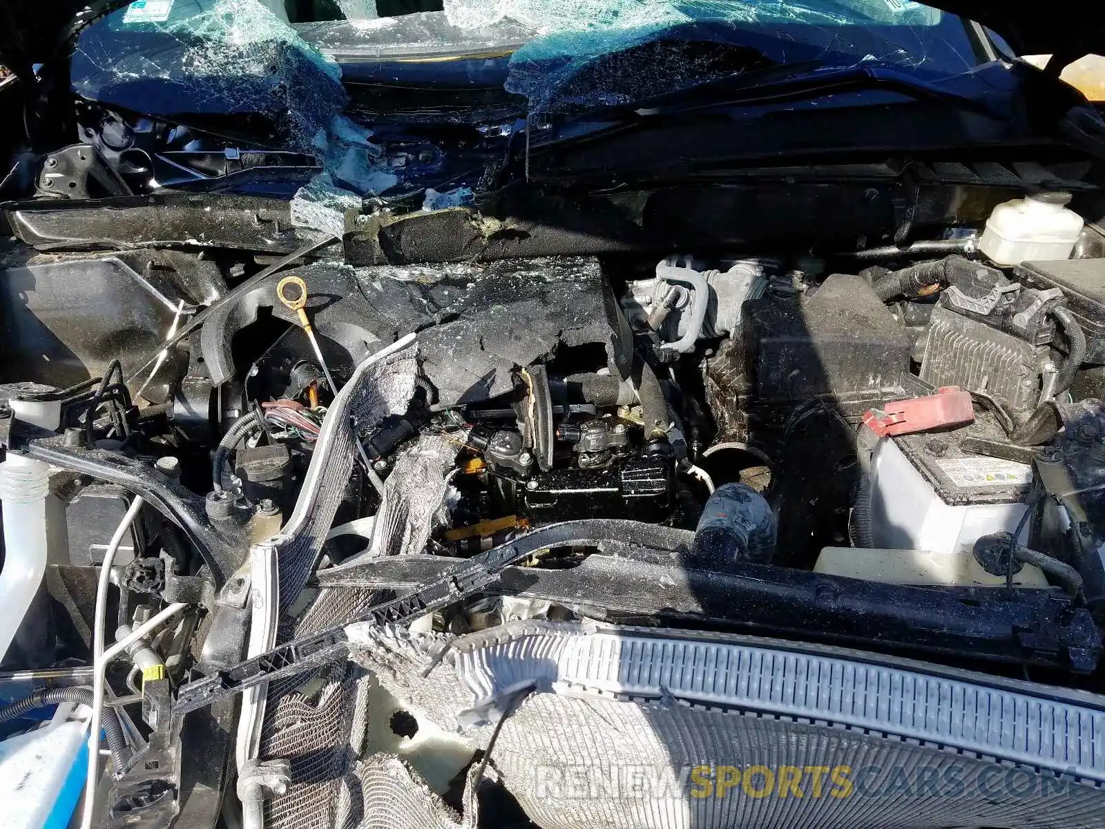 7 Photograph of a damaged car 5TDJZRFH1KS562565 TOYOTA HIGHLANDER 2019