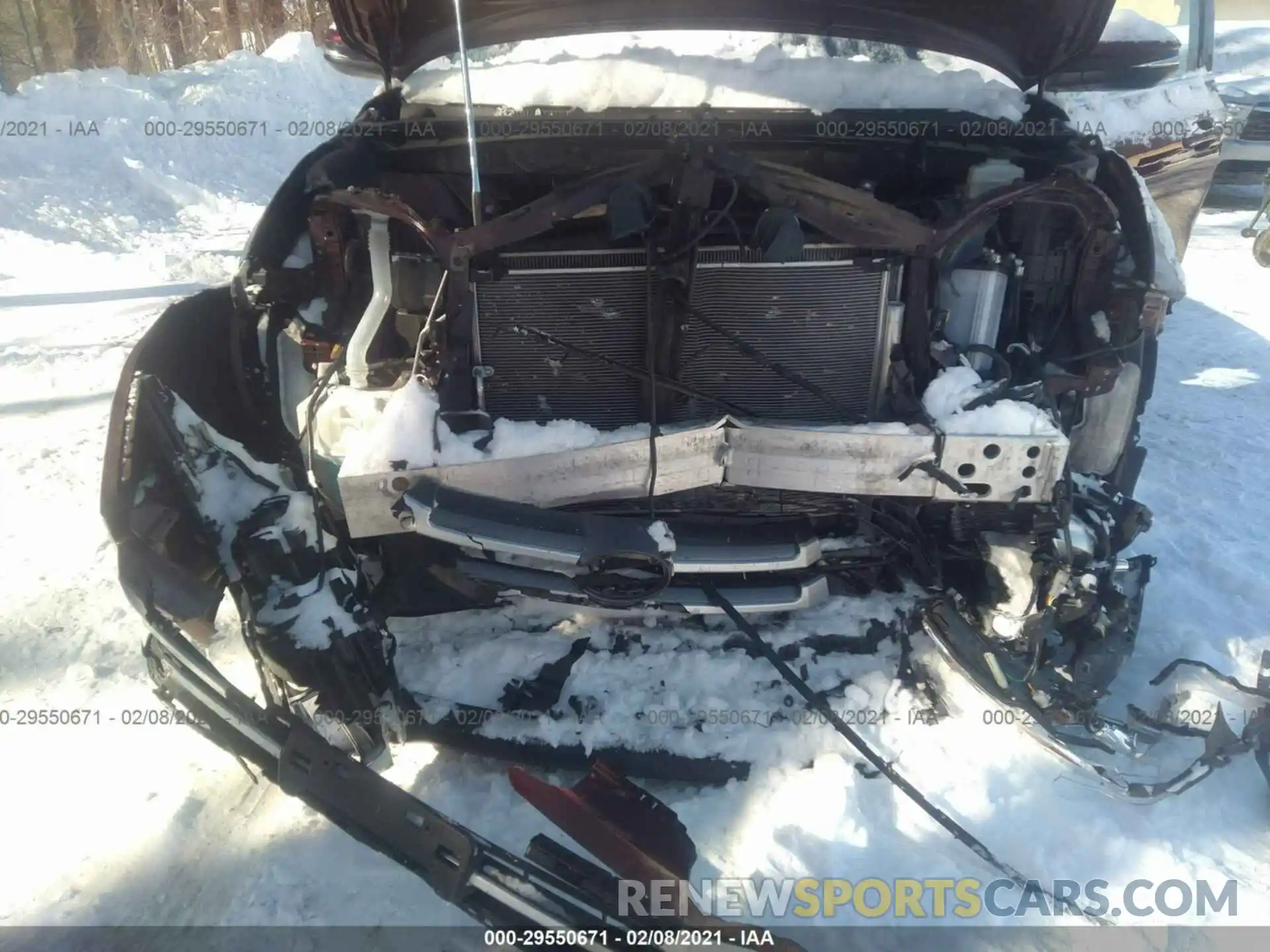 6 Photograph of a damaged car 5TDJZRFH1KS962058 TOYOTA HIGHLANDER 2019